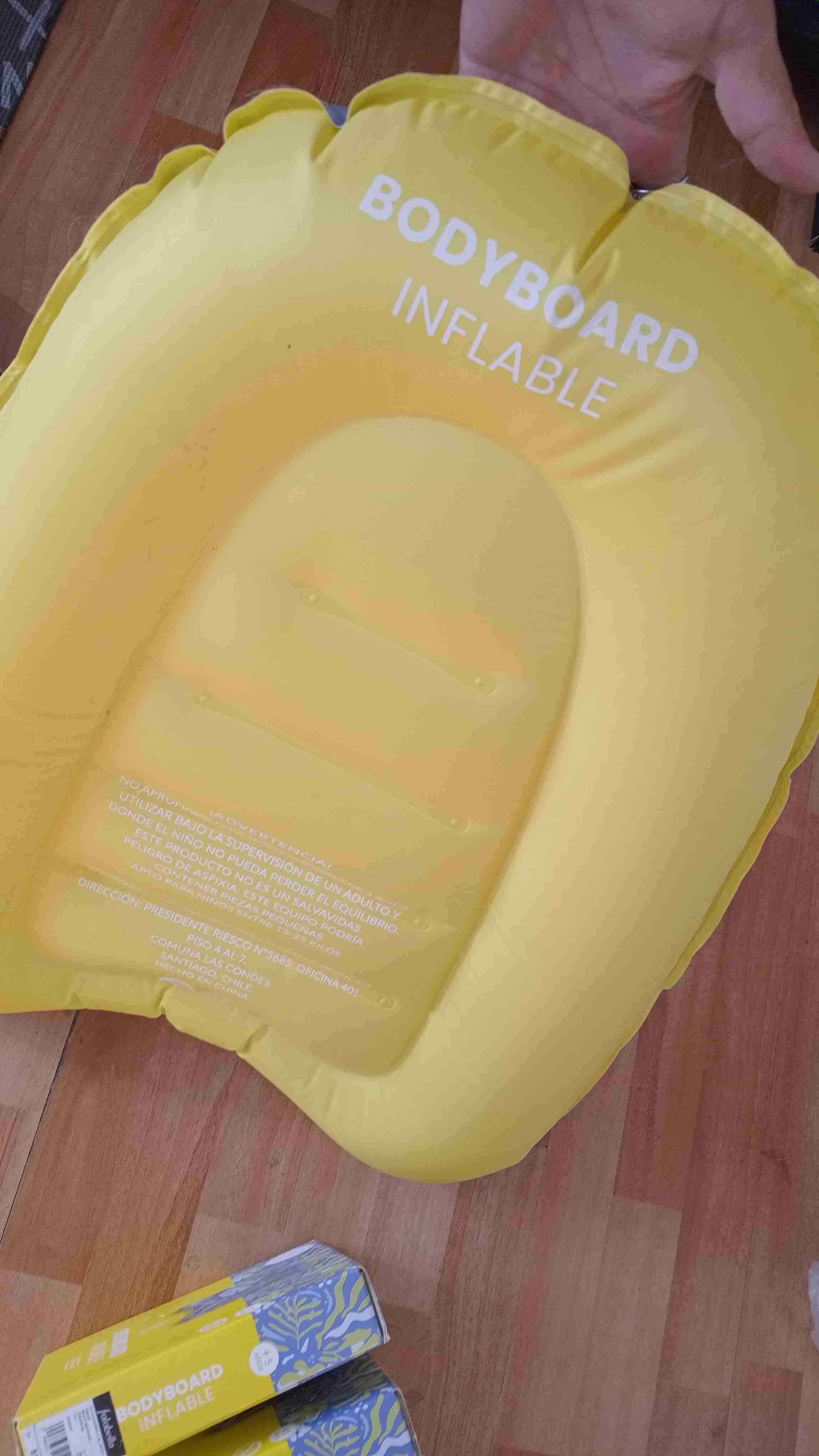 Bodyboard inflable amarillo - miniatura 4