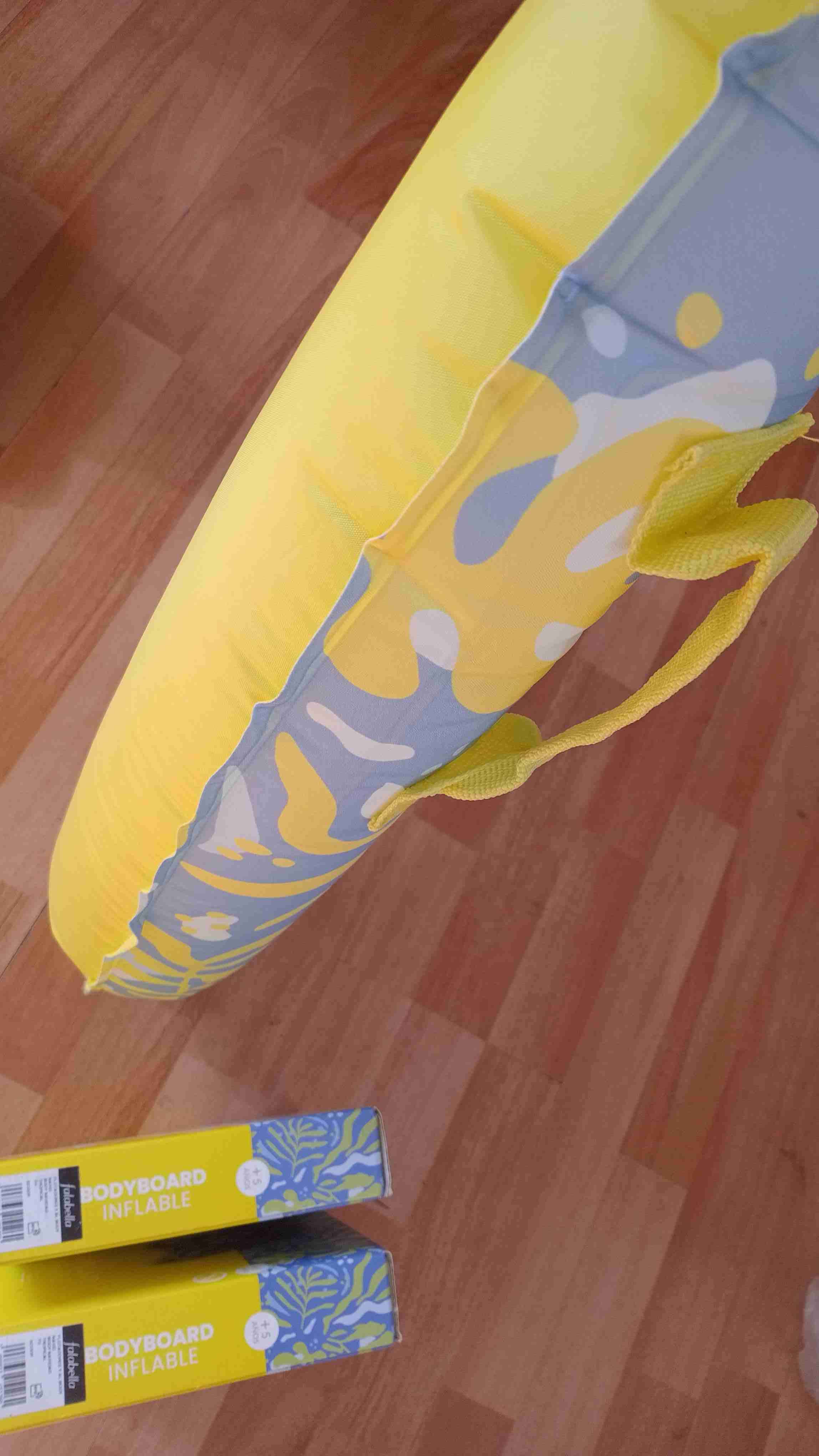 Bodyboard inflable amarillo - miniatura 5