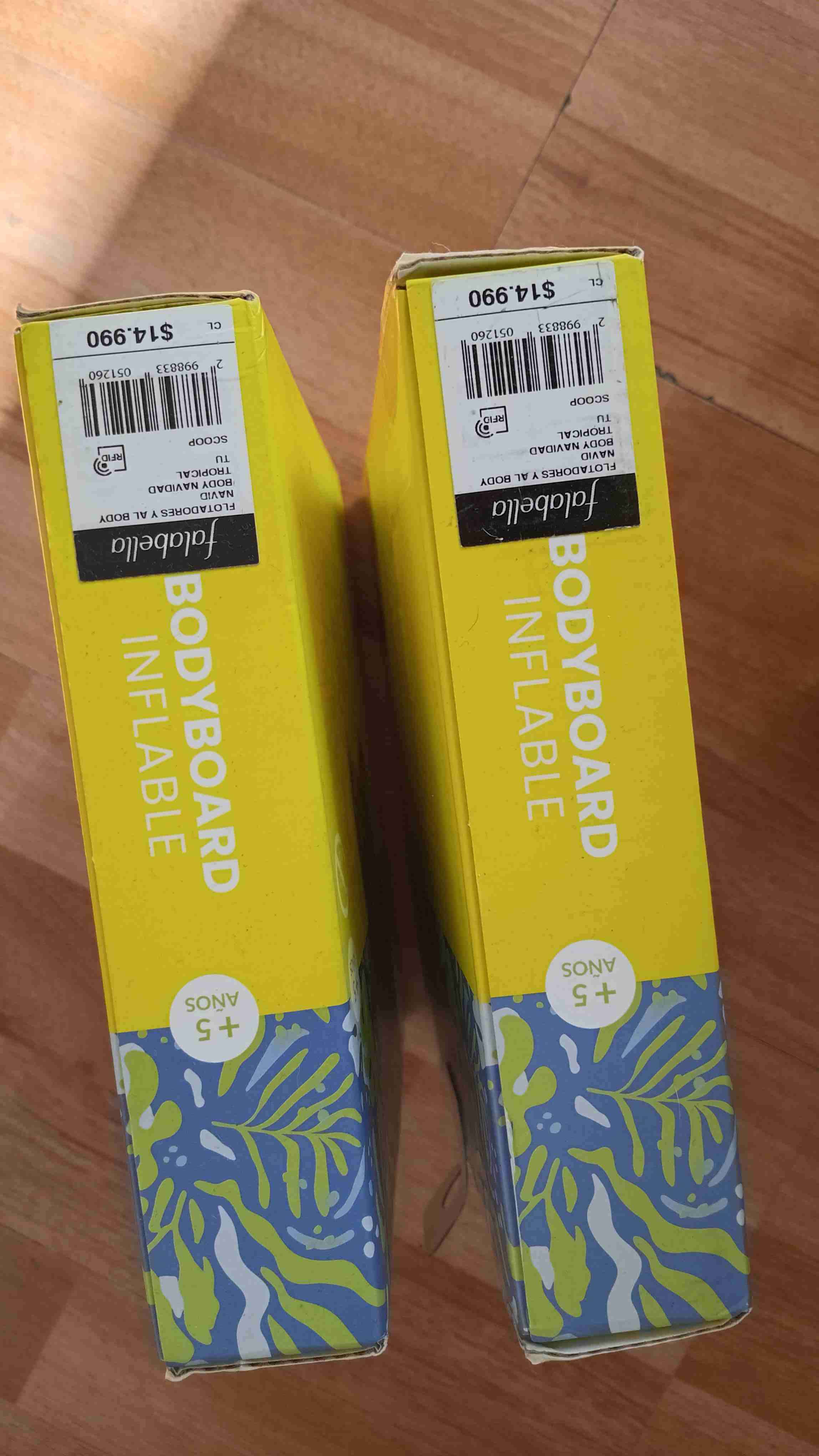 Bodyboard inflable amarillo - miniatura 6