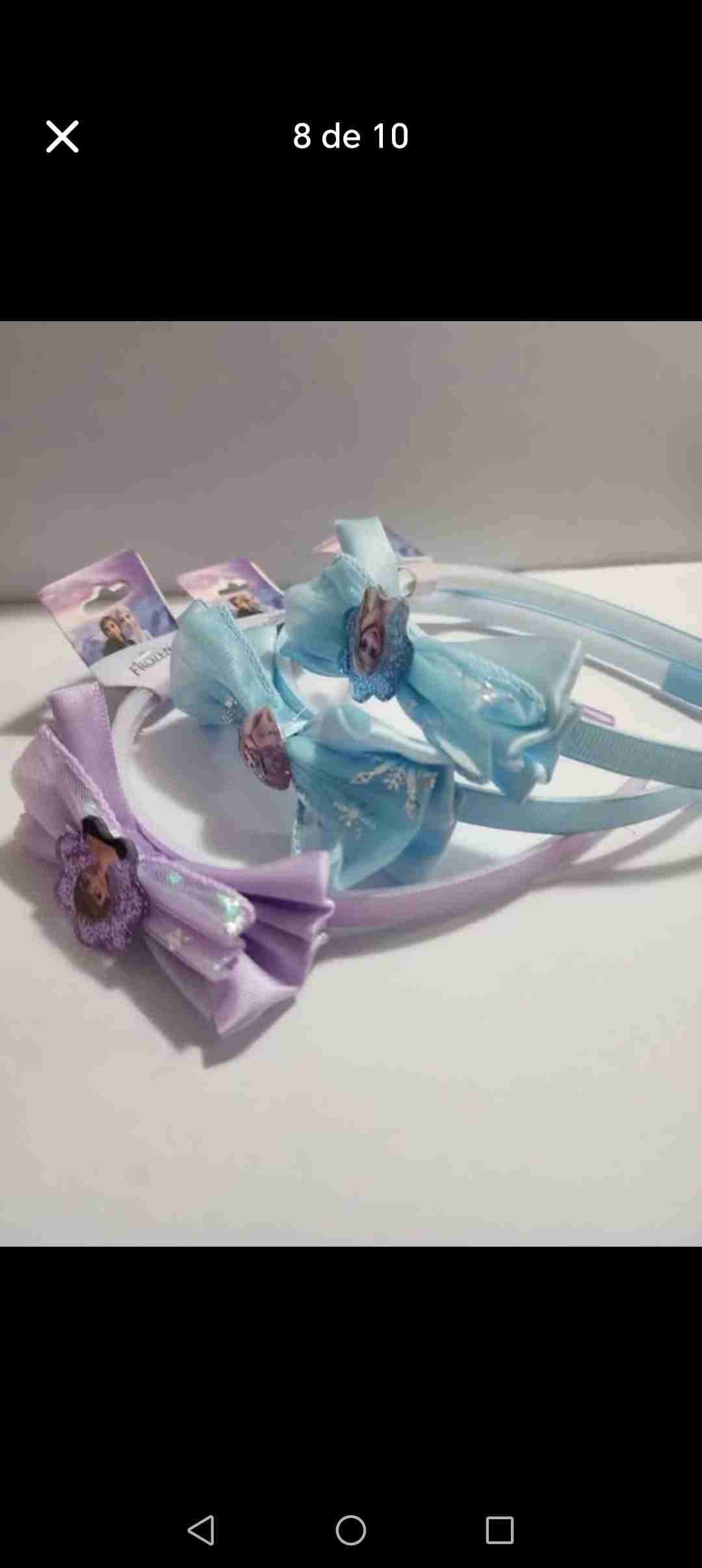 Cintillos infantil Minie y Frosen al mayor