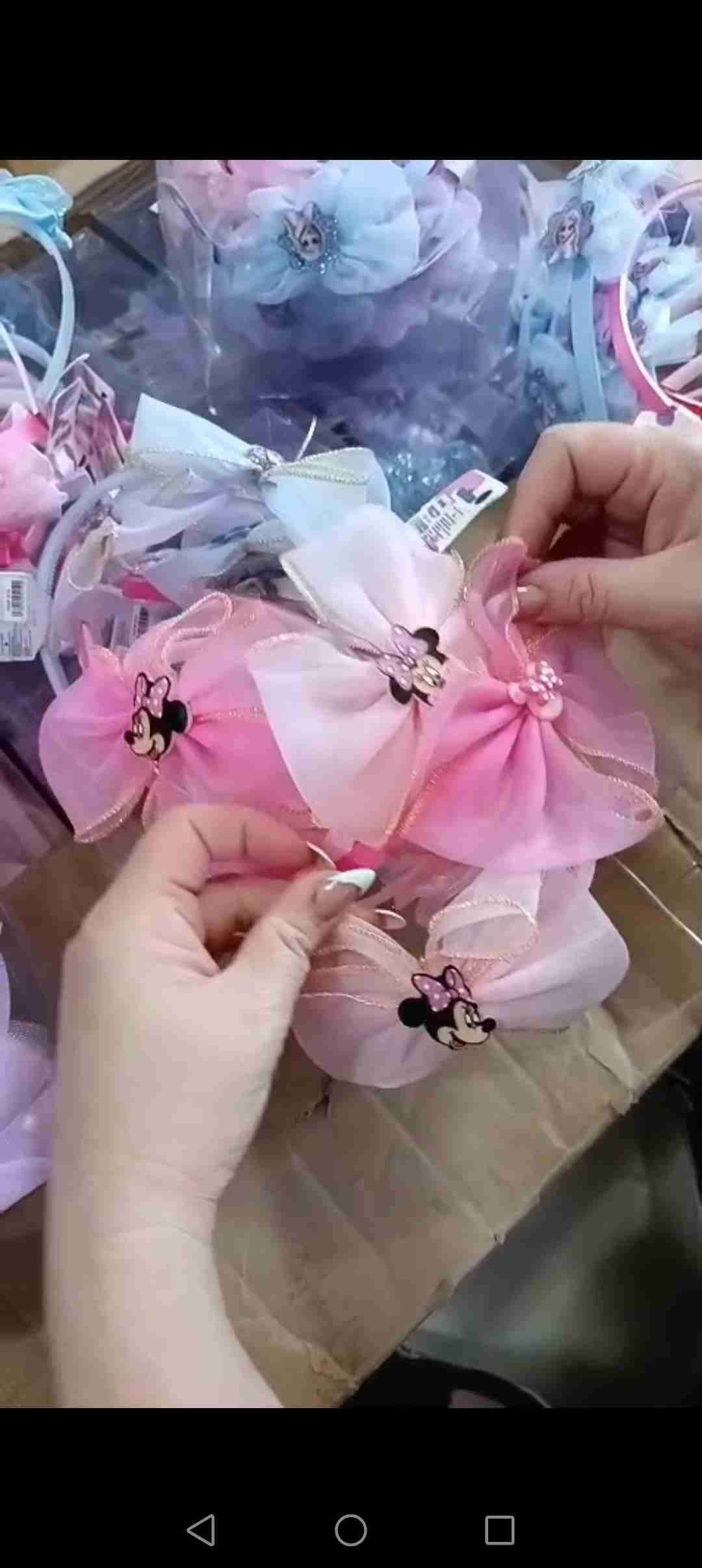 Cintillos infantil Minie y Frosen al mayor - miniatura 2