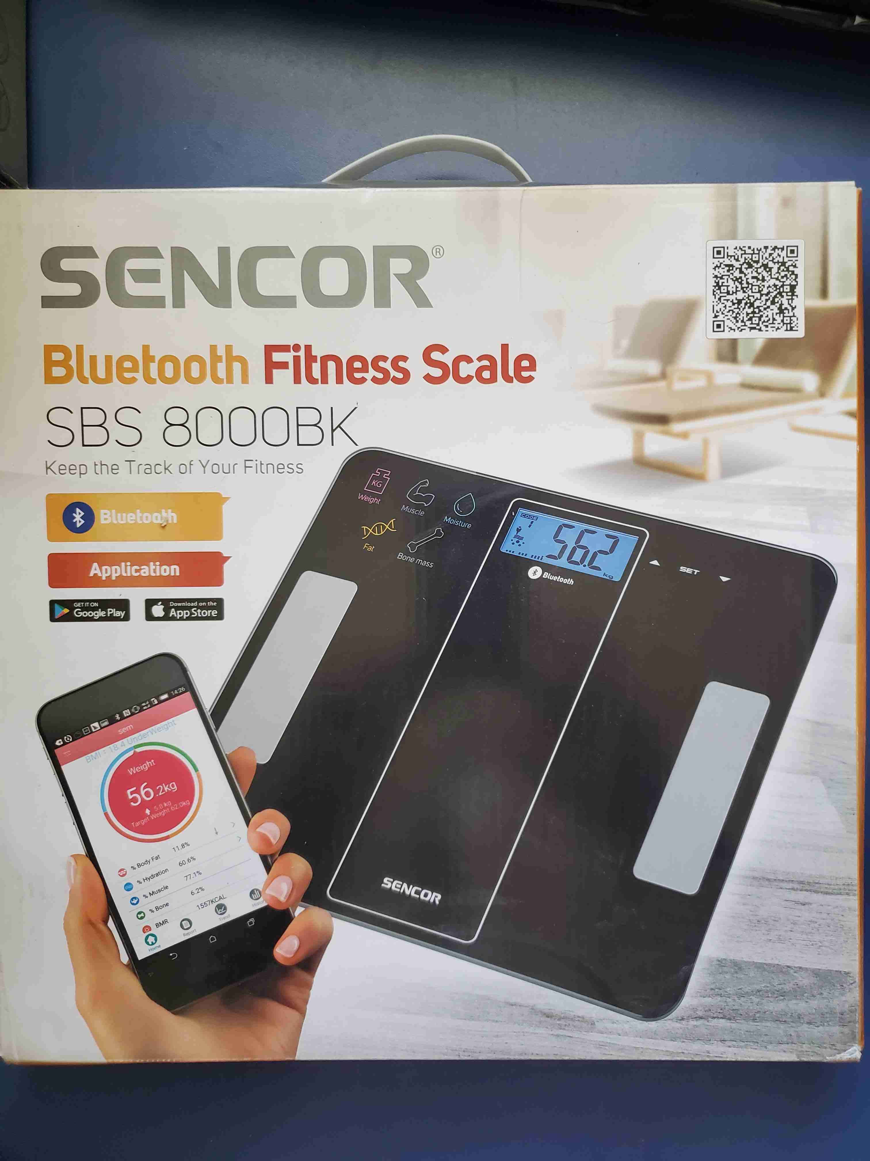 Báscula de Fitness Sencor Bluetooth - miniatura 4
