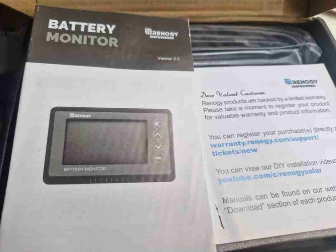 Monitor de batería Renogy