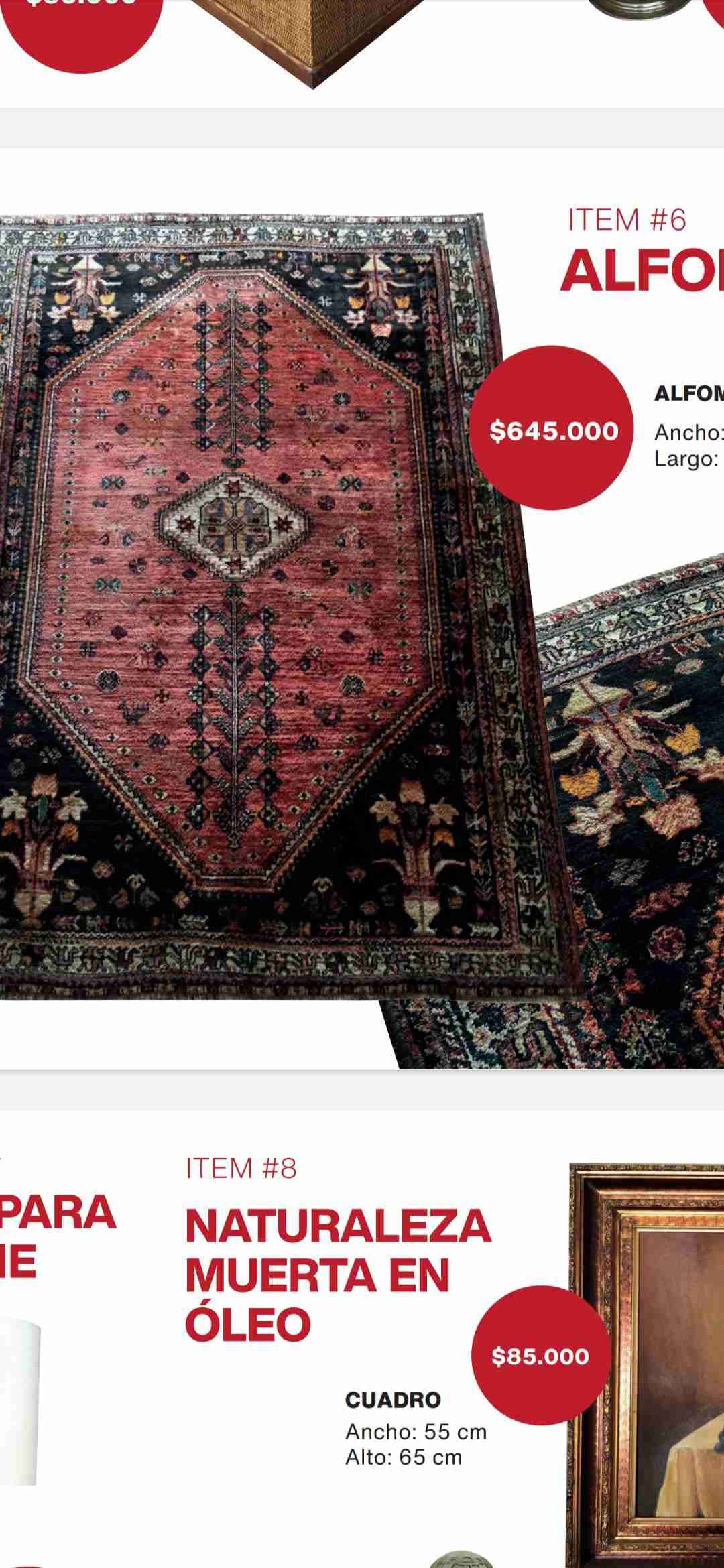 Alfombra persa vintage - miniatura 4