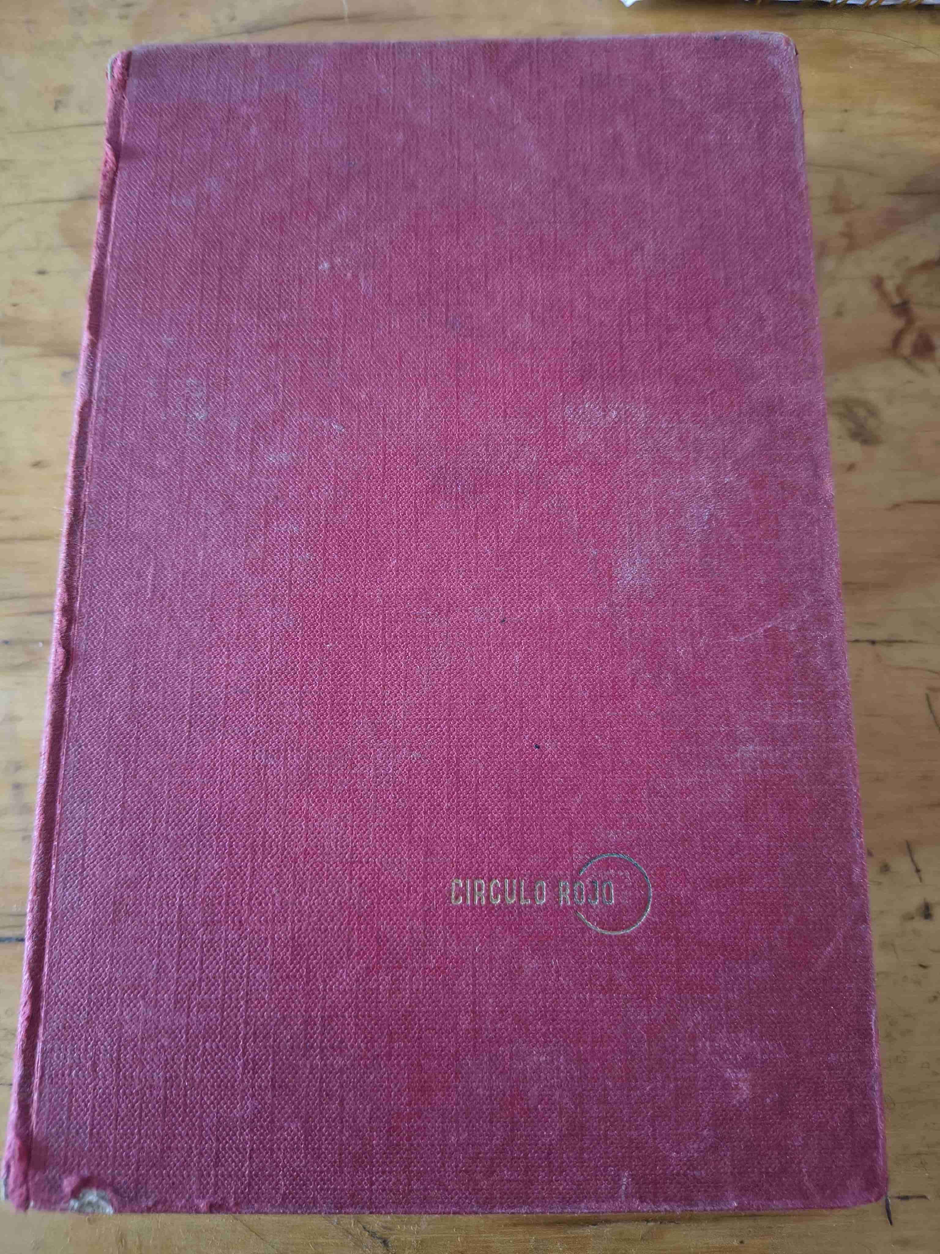 Libro Círculo Rojo tapa dura