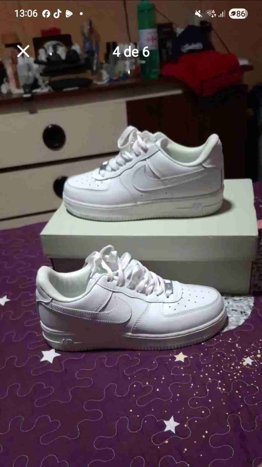 Zapatillas blancas deportivas - miniatura 4