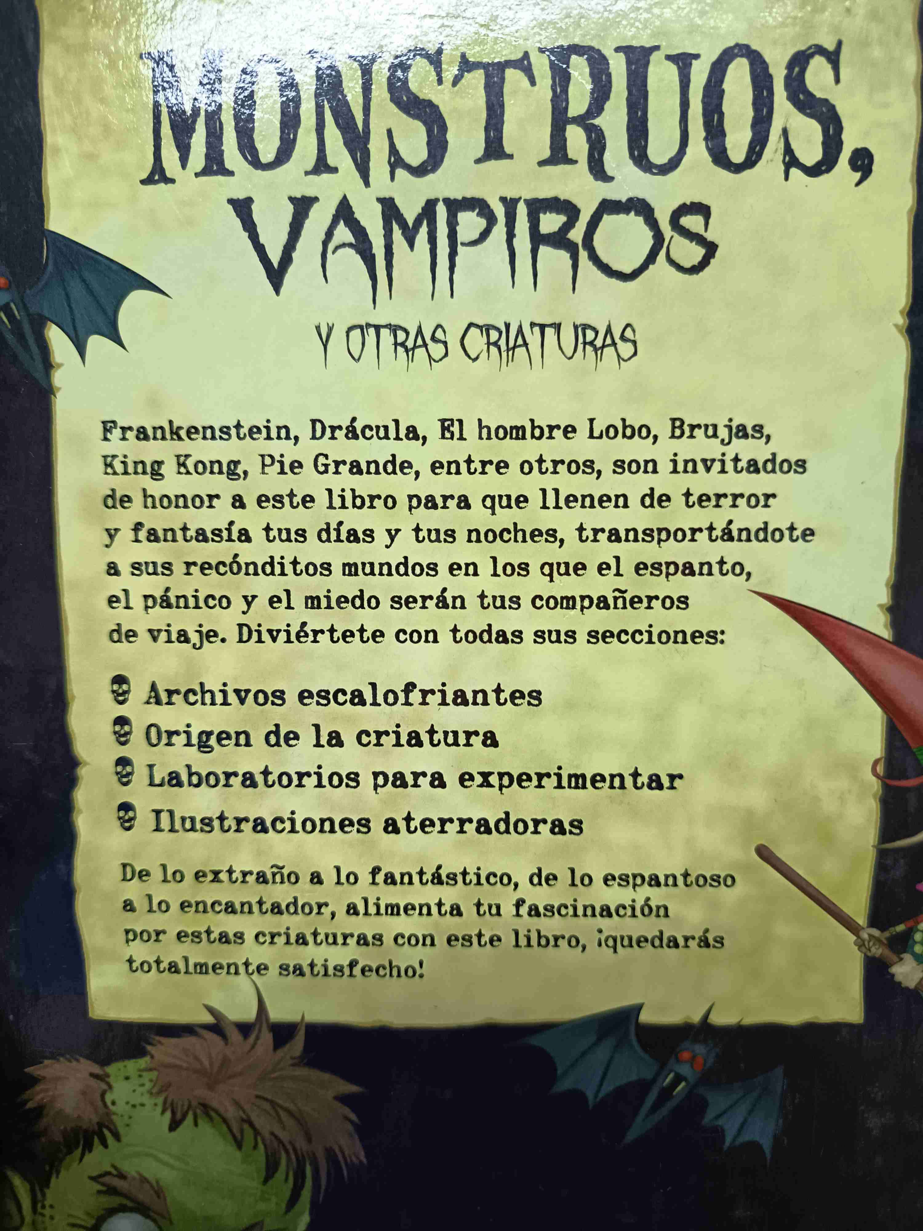 Libro Monstruos y Vampiros - miniatura 2