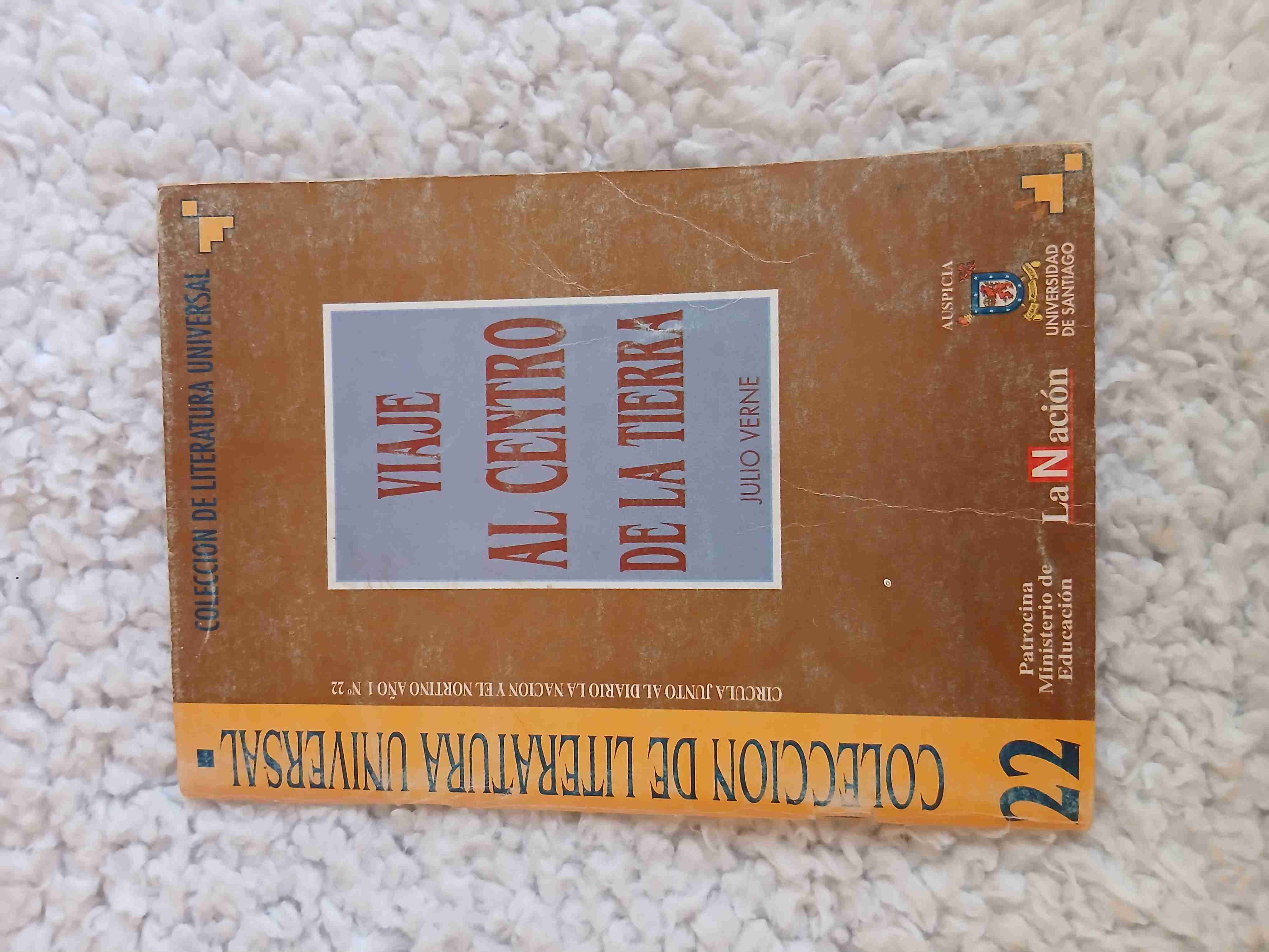 Libro Viaje al Centro de la Tierra