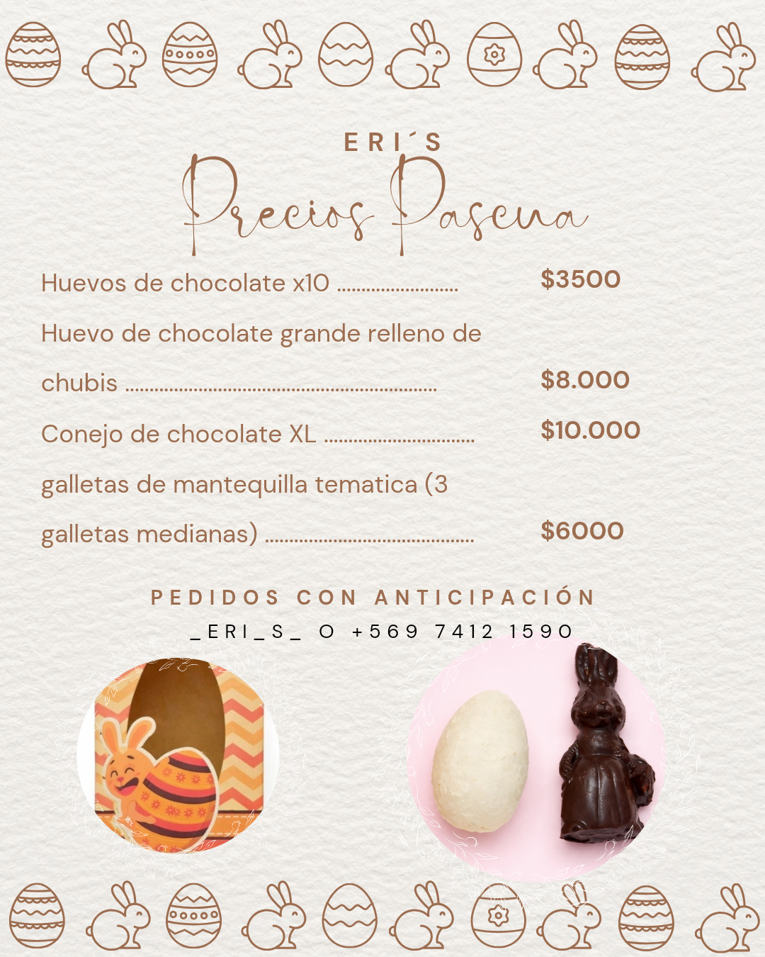 Productos para Dia de Pascua