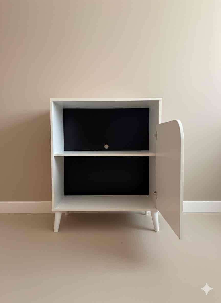 Mueble organizador blanco moderno - miniatura 2