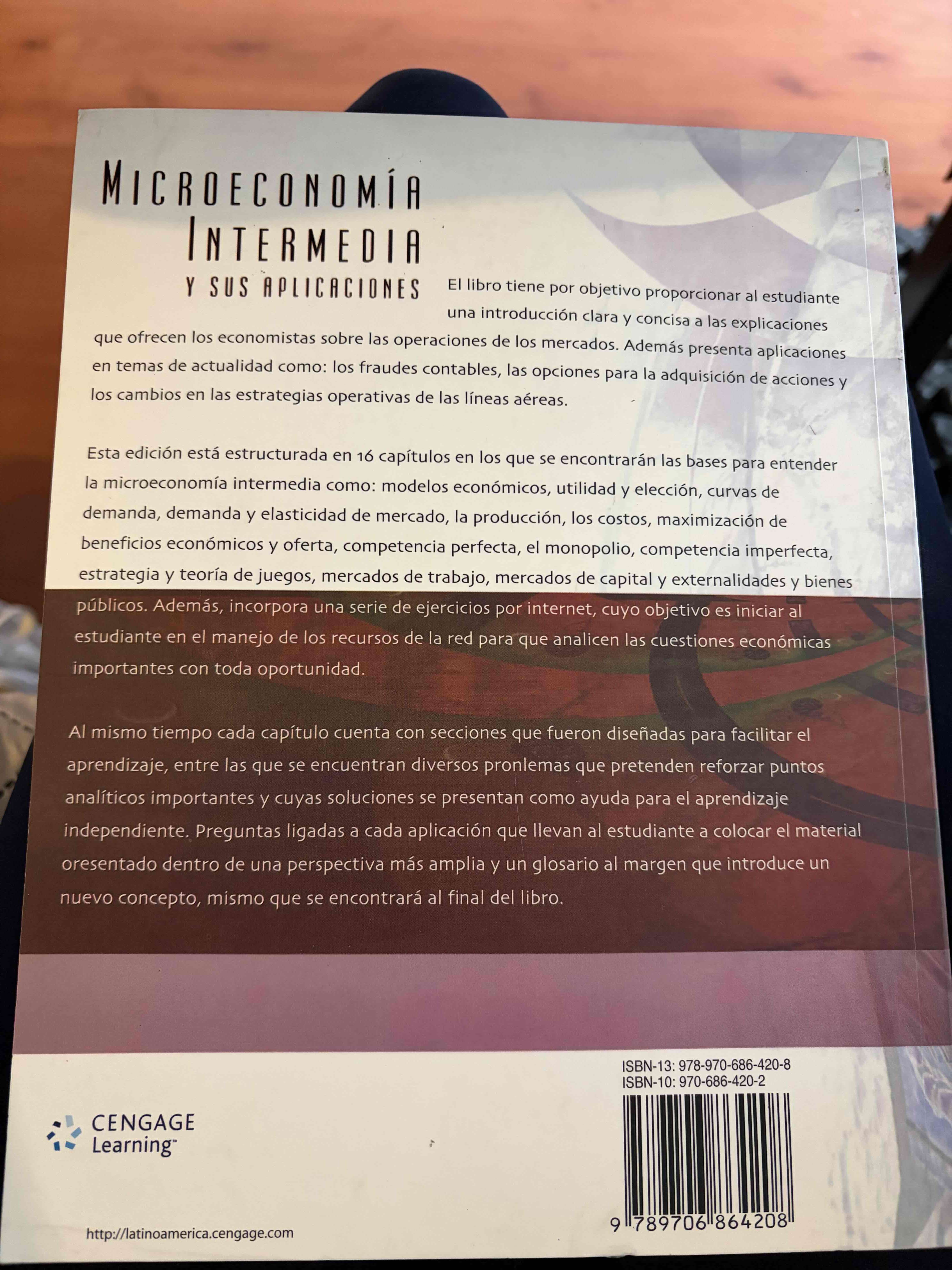 Libro Microeconomía Intermedia - Novena edición - miniatura 4