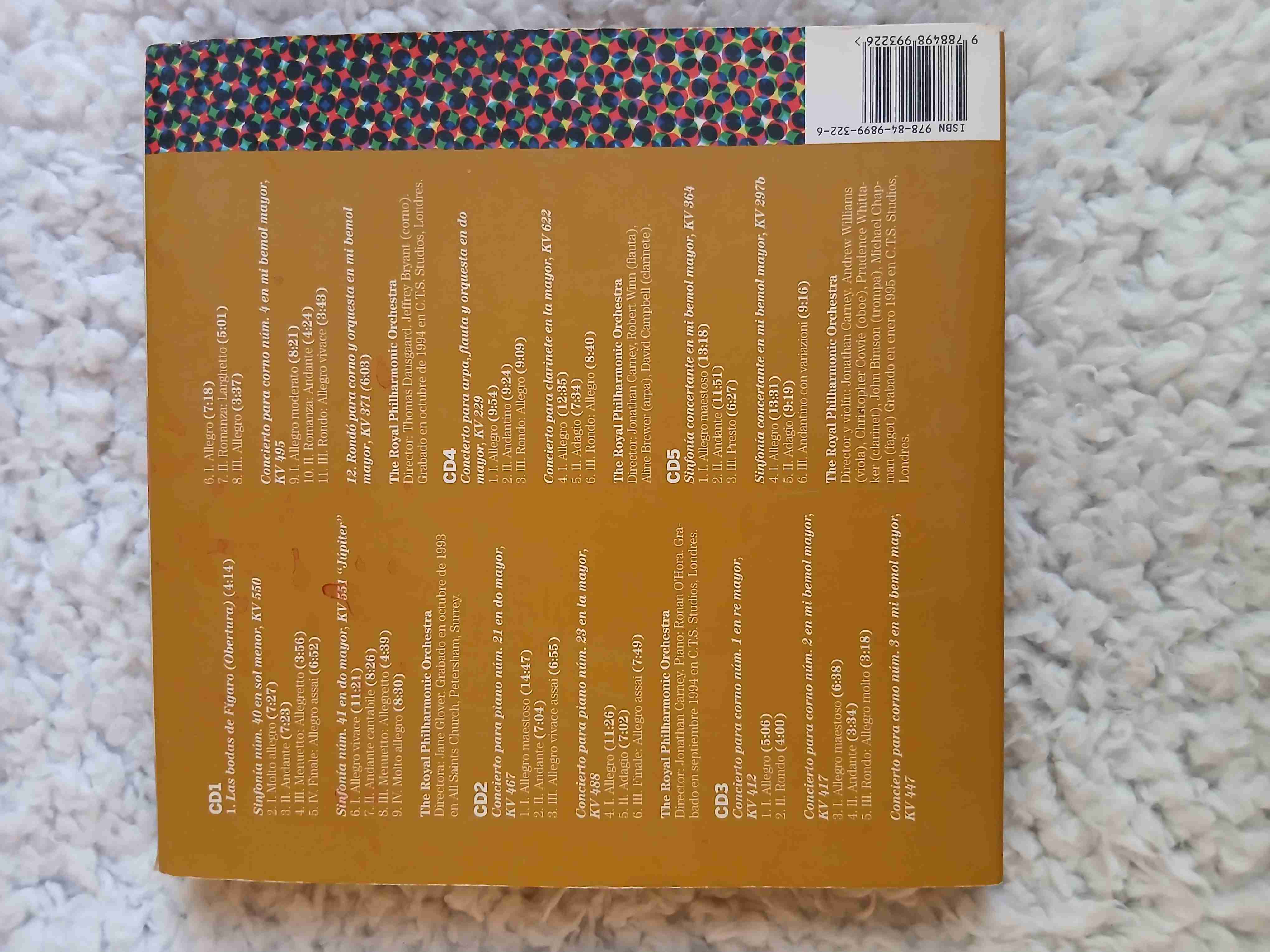 CD de Mozart - Música Clásica - miniatura 2