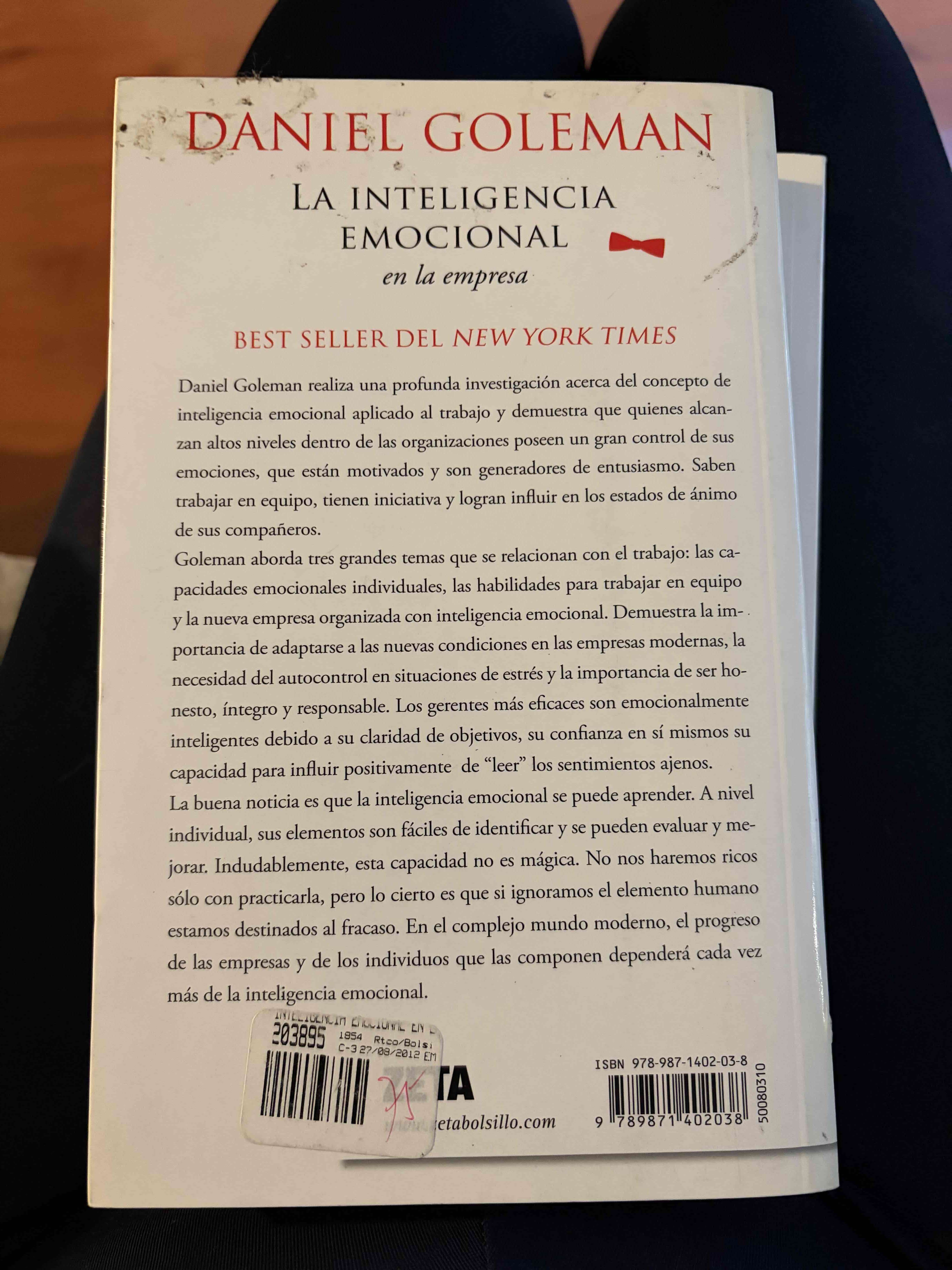 Libros La Inteligencia Emocional - miniatura 5