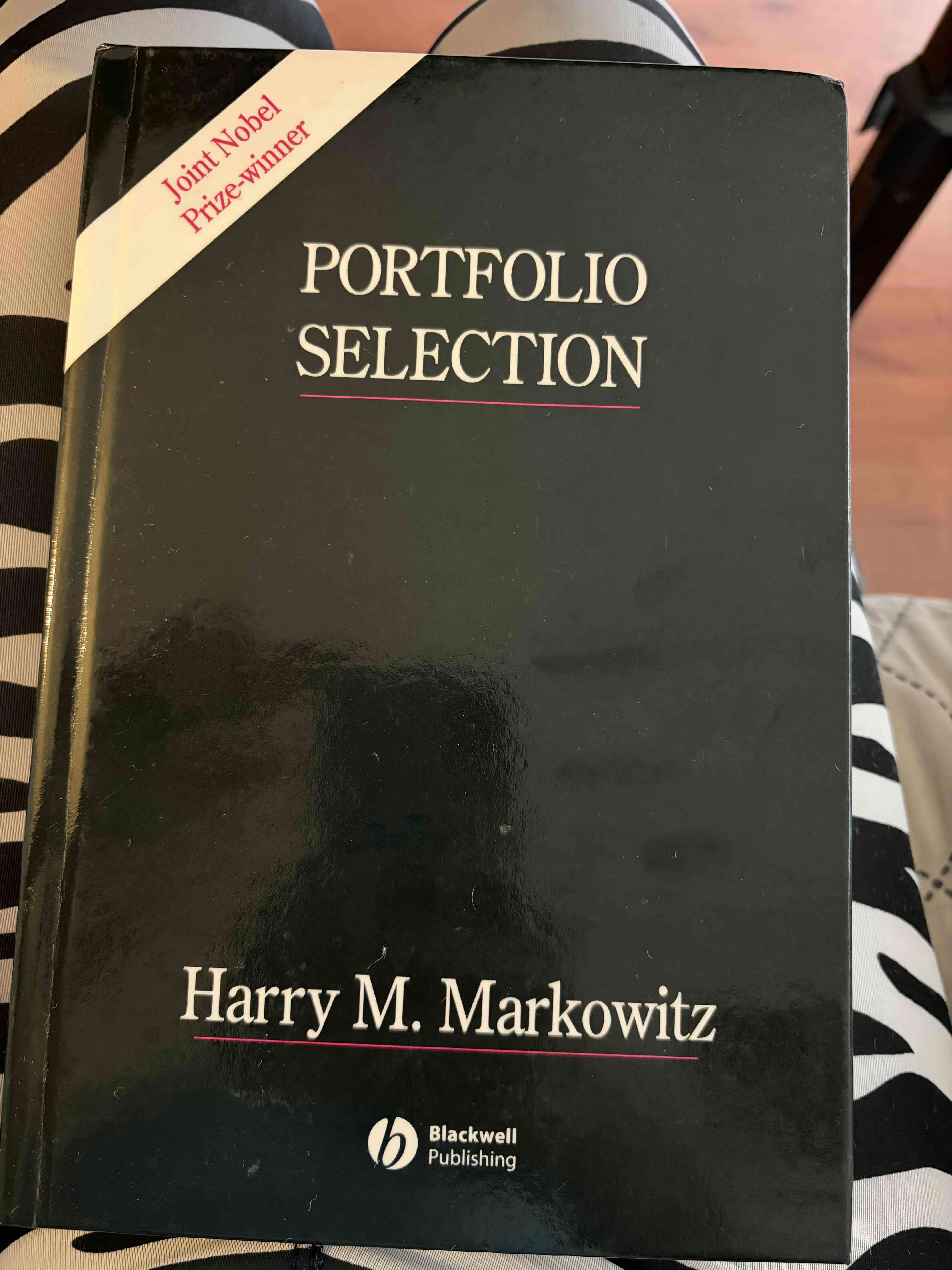 Libro 'Portfolio Selection' de Markowitz
