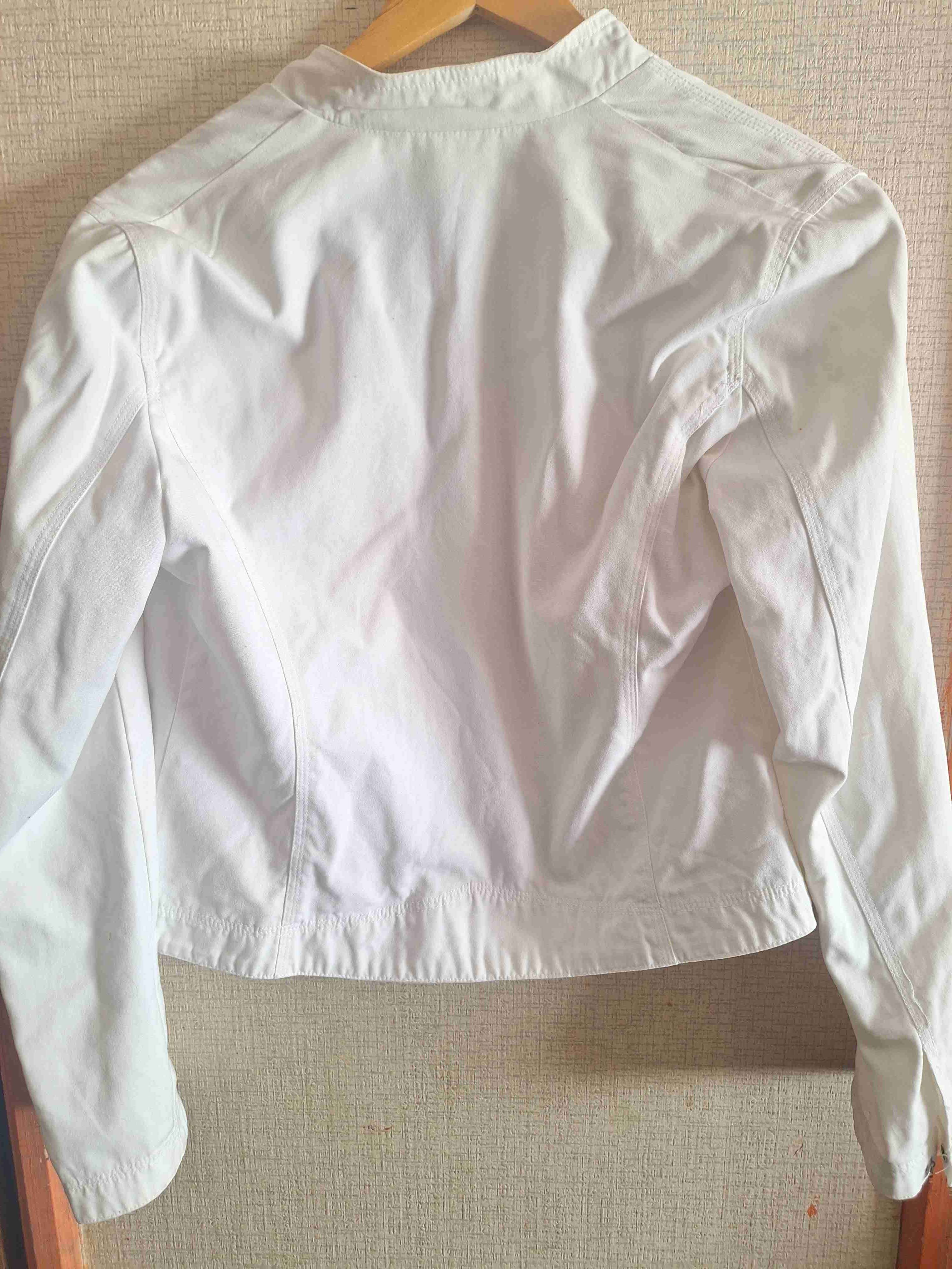 Chaqueta blanca mujer corta - miniatura 2