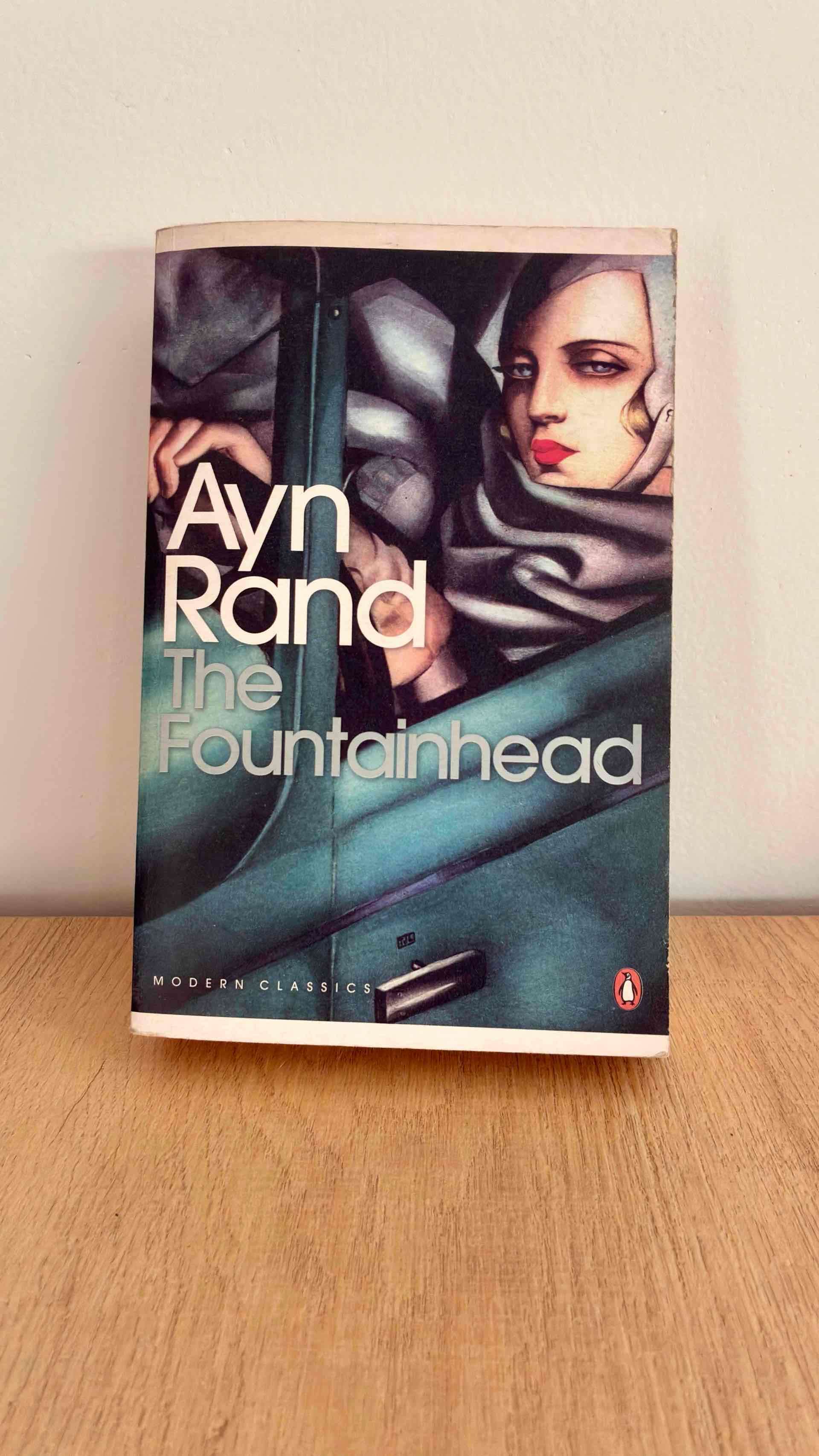 Libro 'The Fountainhead' de Ayn Rand