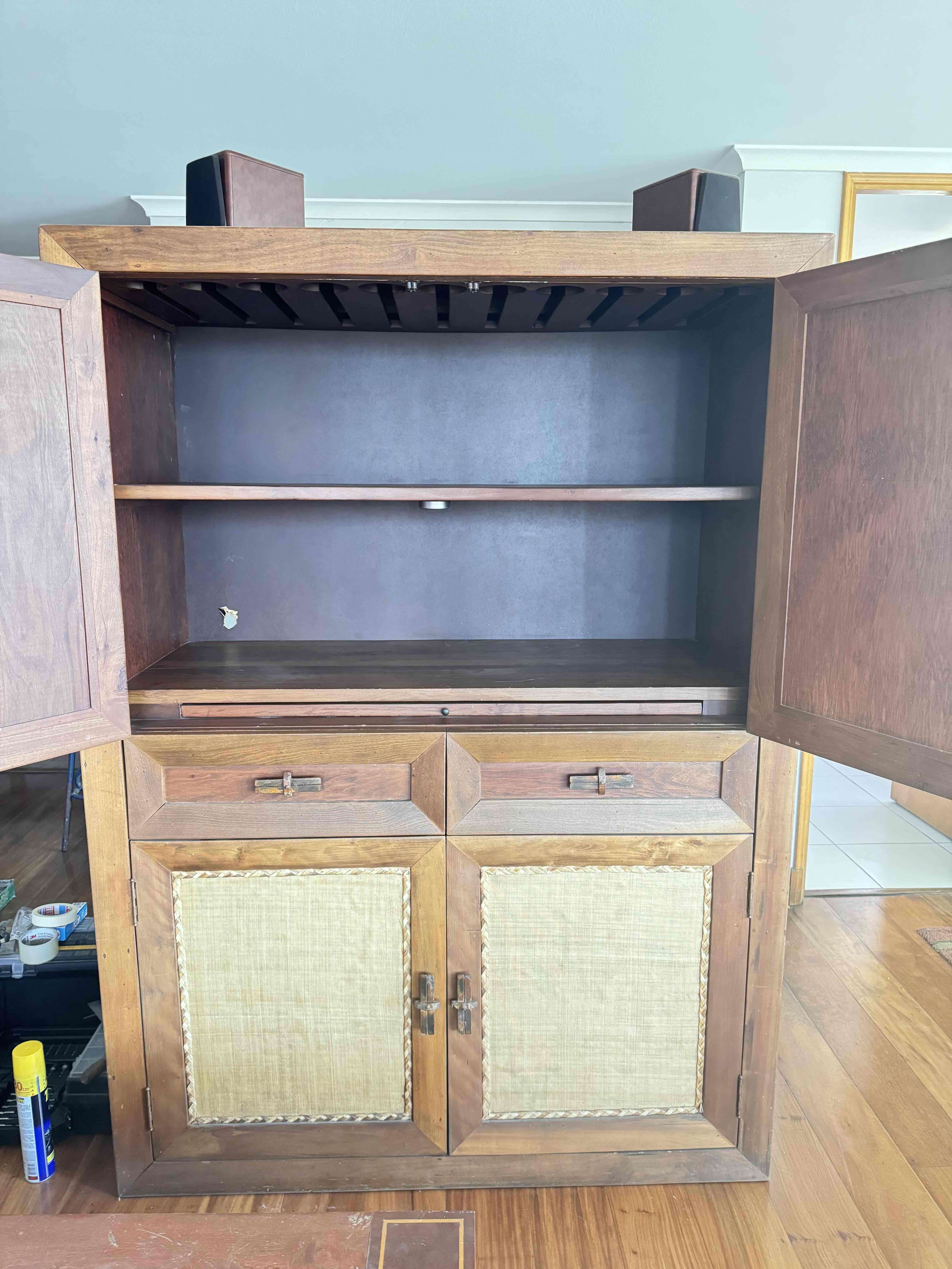 Armario de madera rústico - miniatura 4