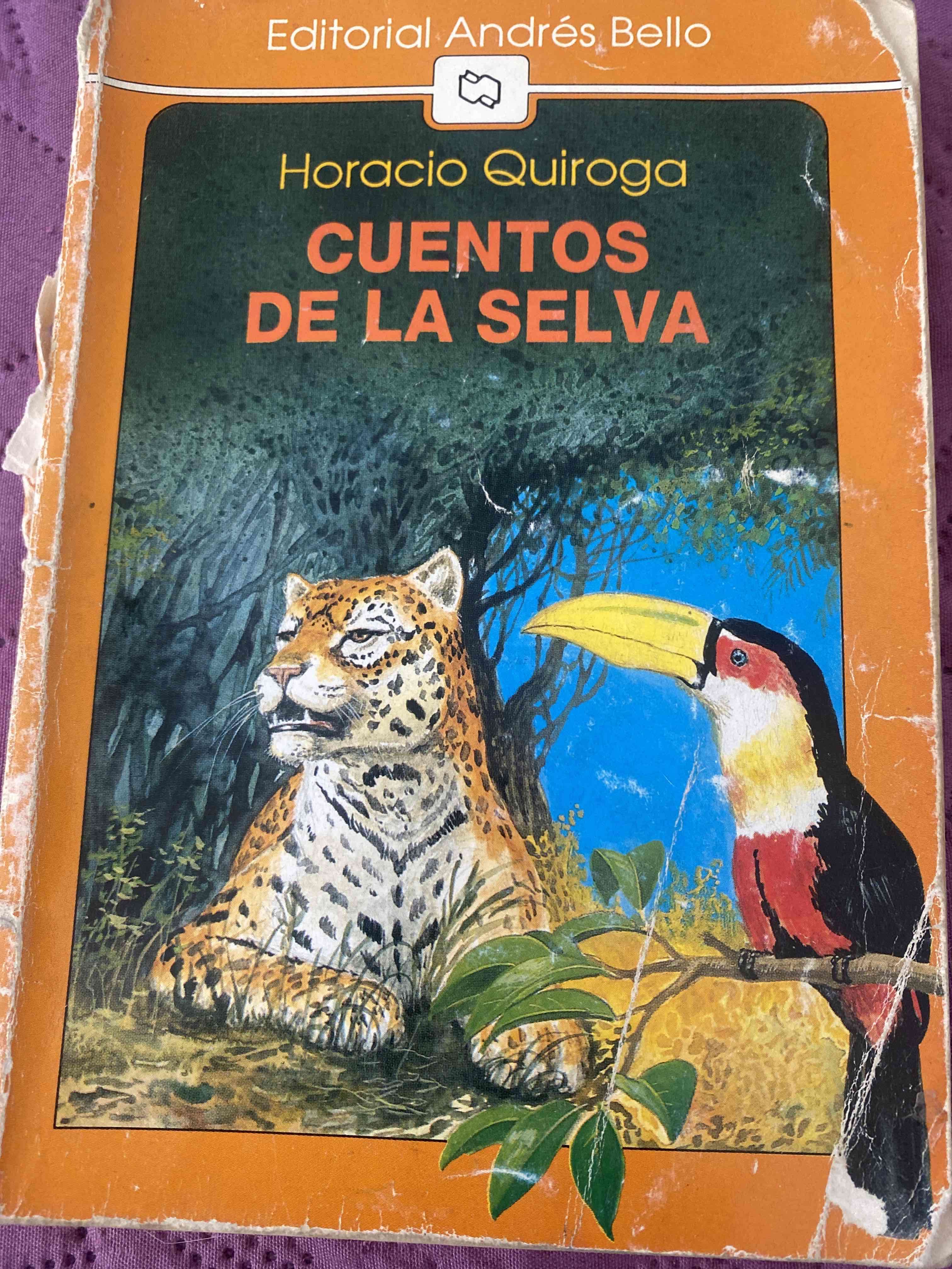 Libro 'Cuentos de la Selva' usado