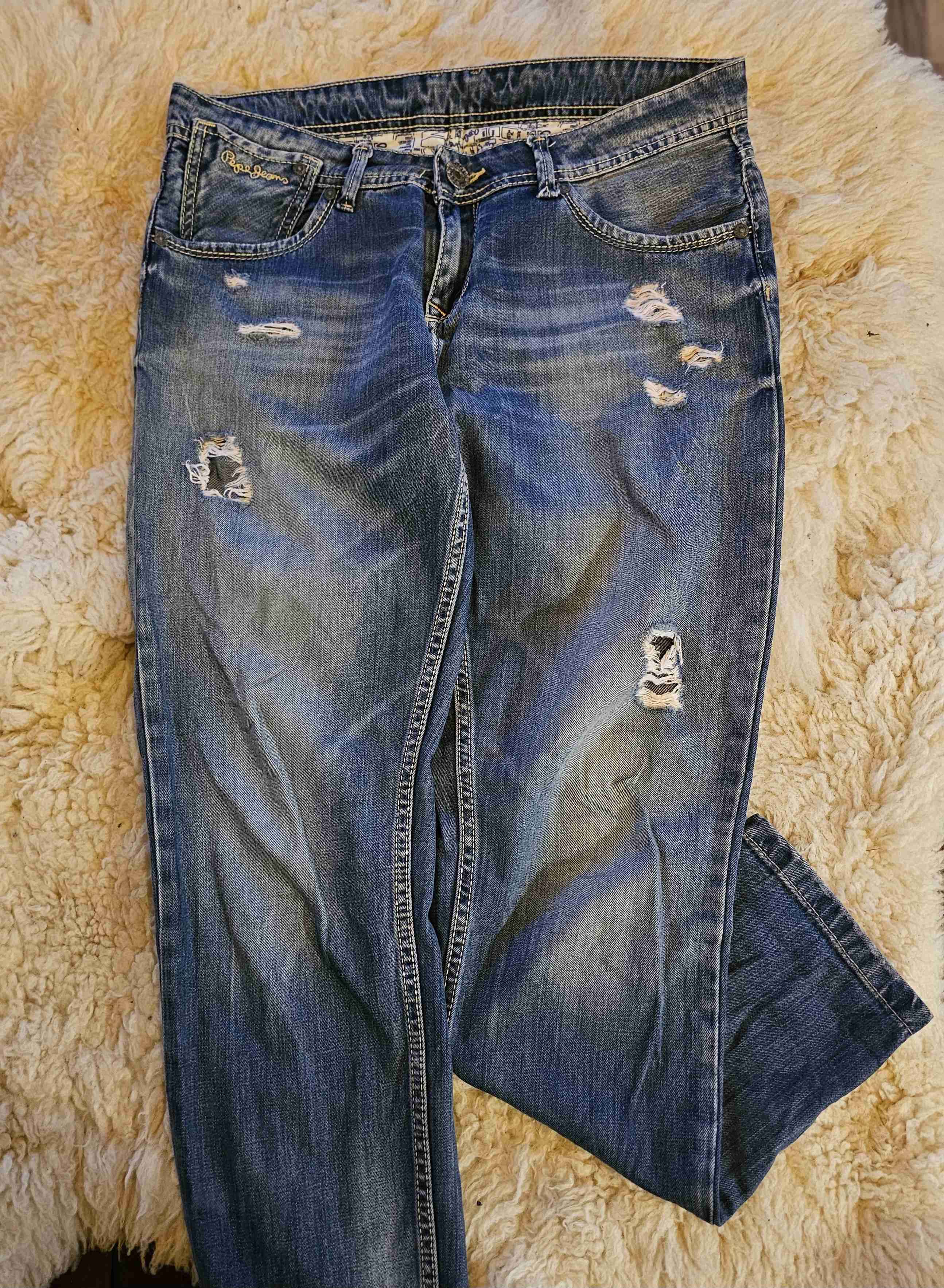 Jeans mezclilla azules