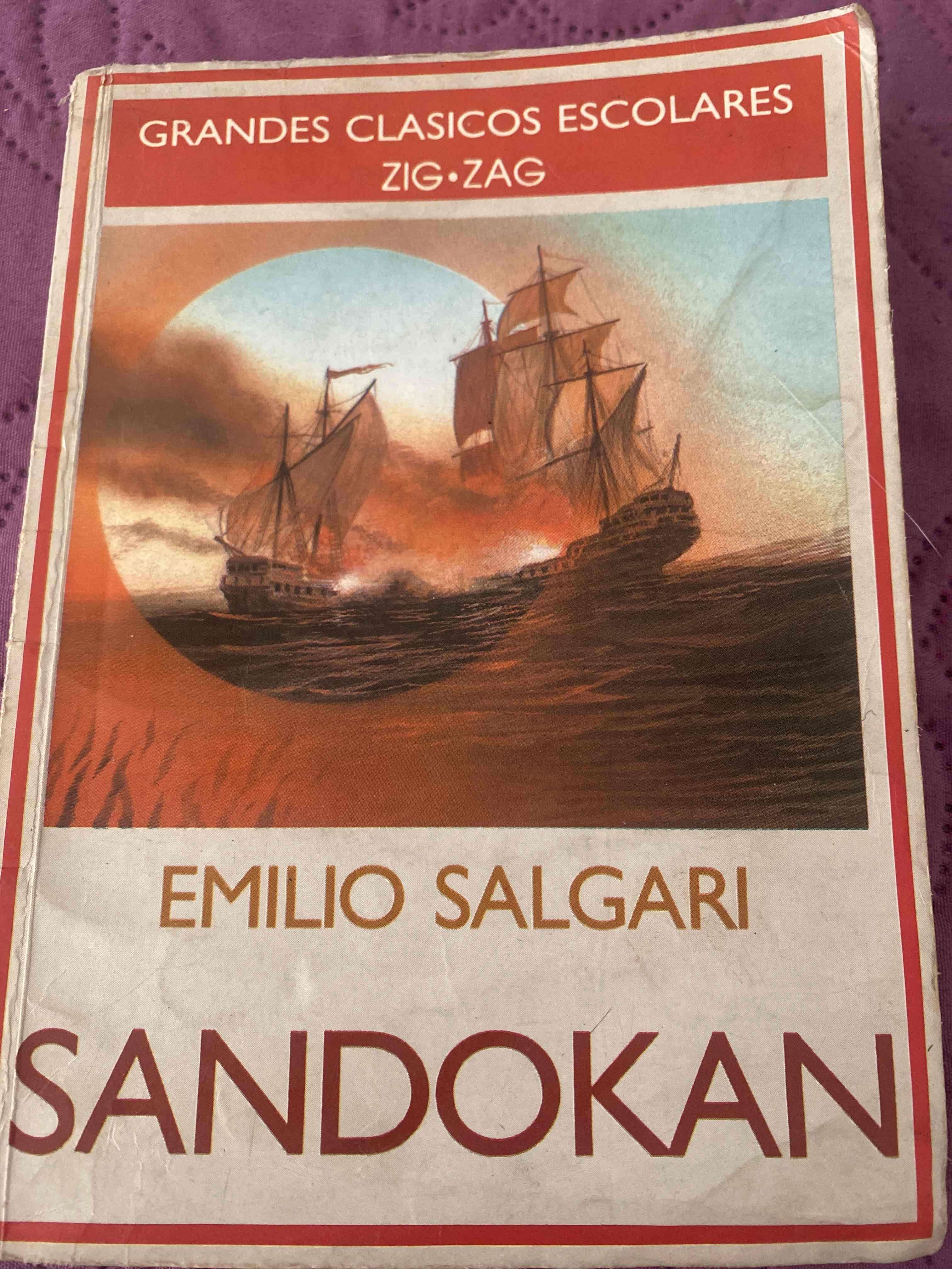 Libro Sandokán Emilio Salgari