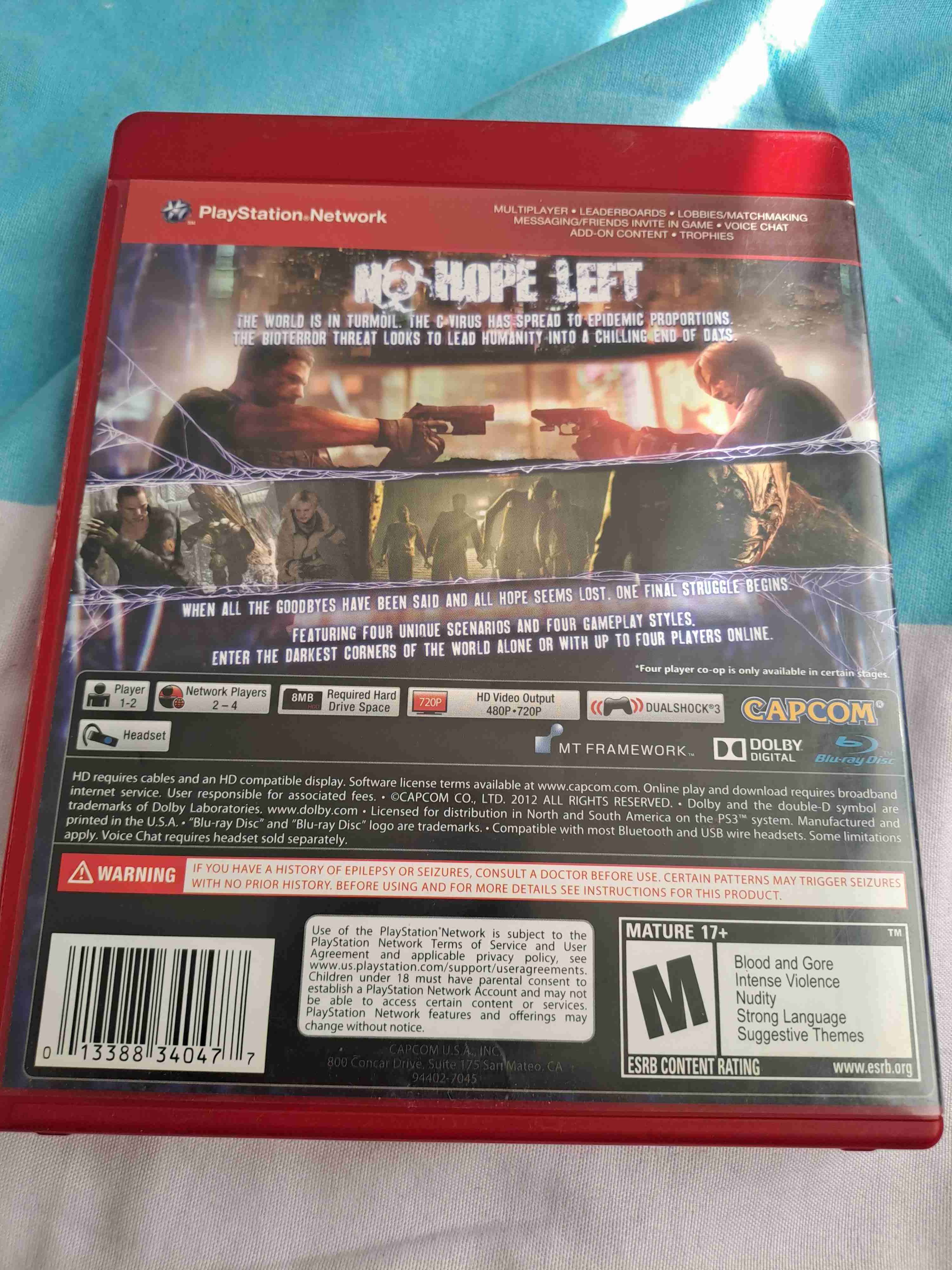 Resident Evil 6 para PS3 - miniatura 2