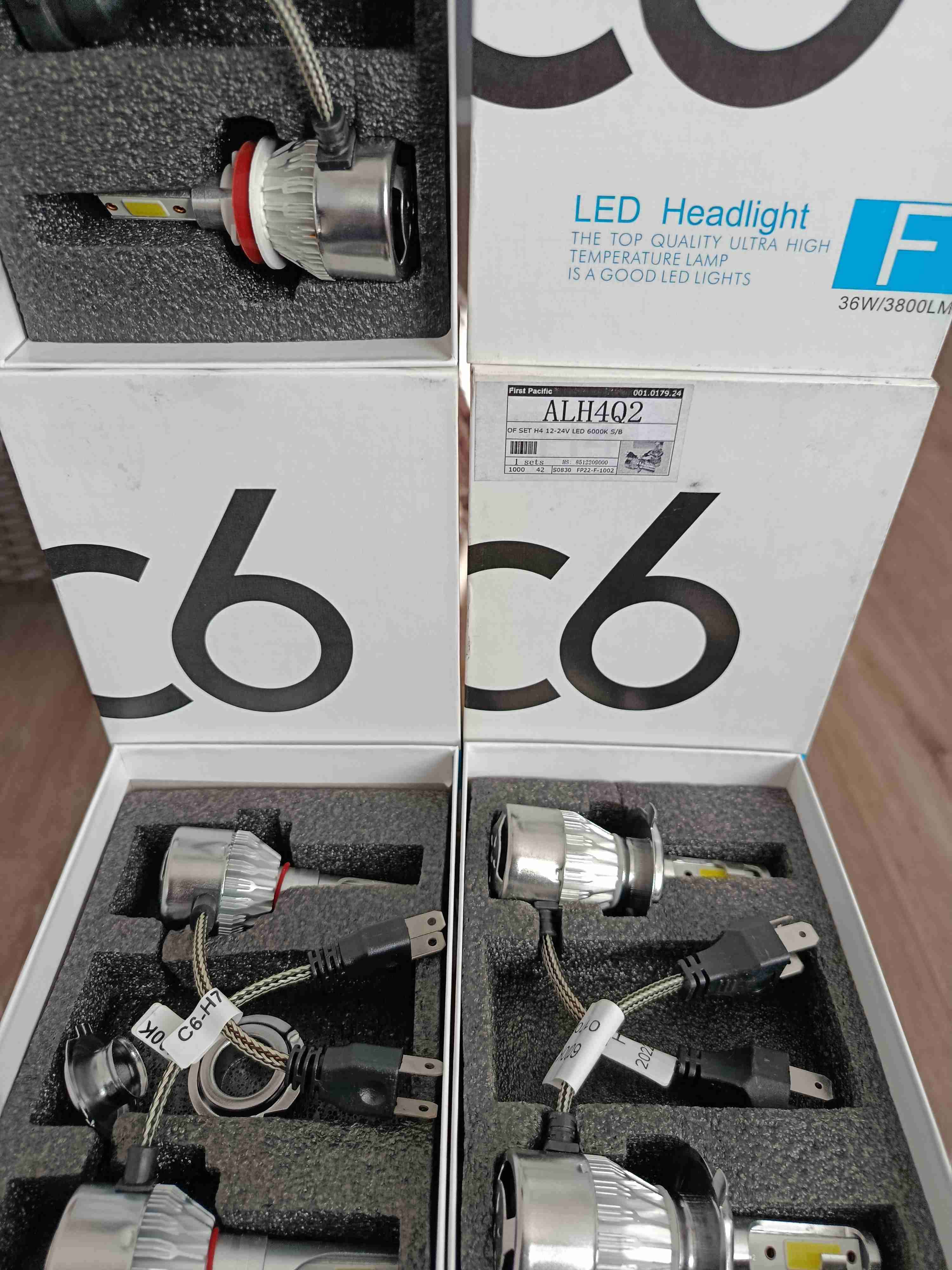 Kit ampolletas LED C6