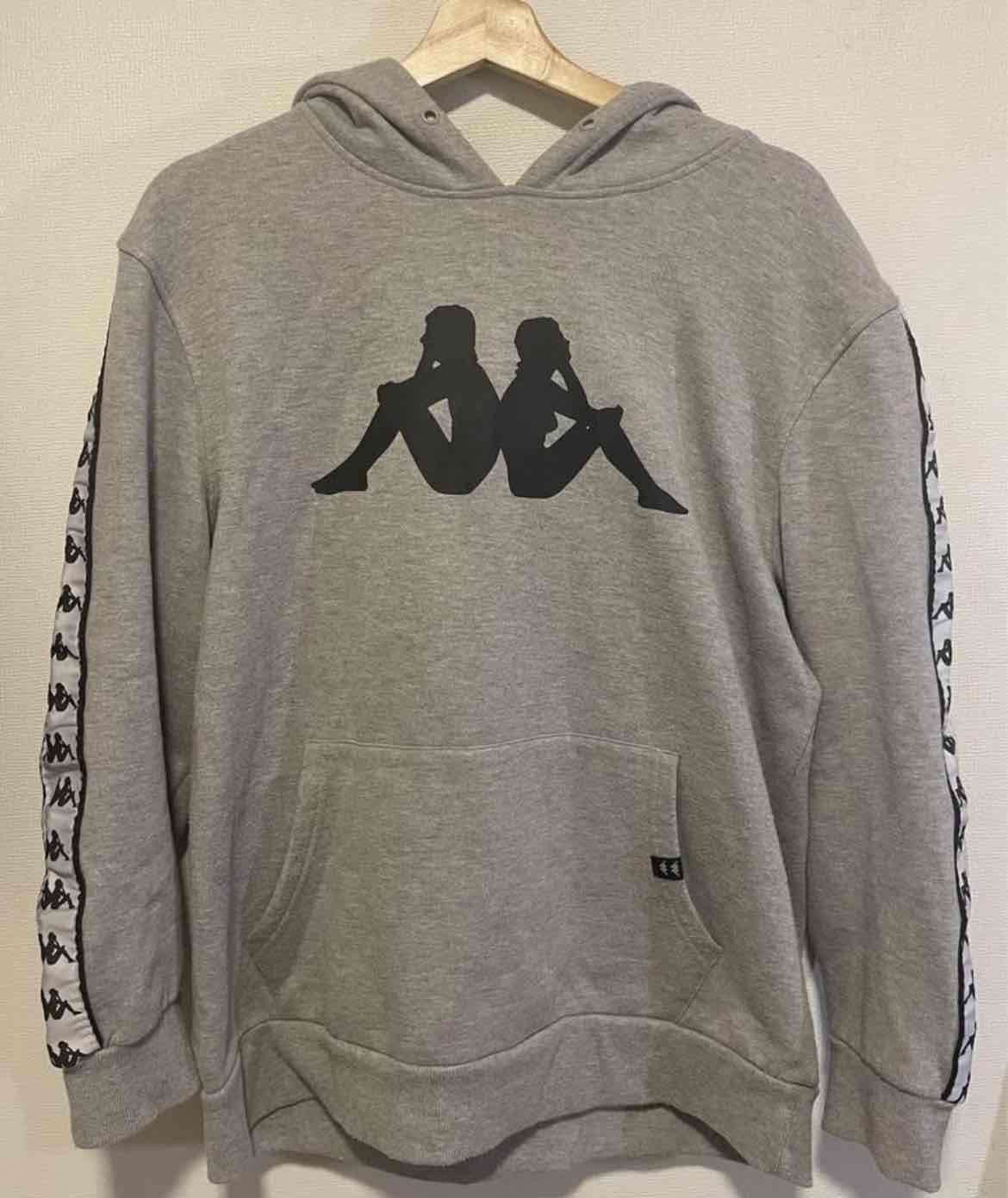 Polerón gris kappa talla M