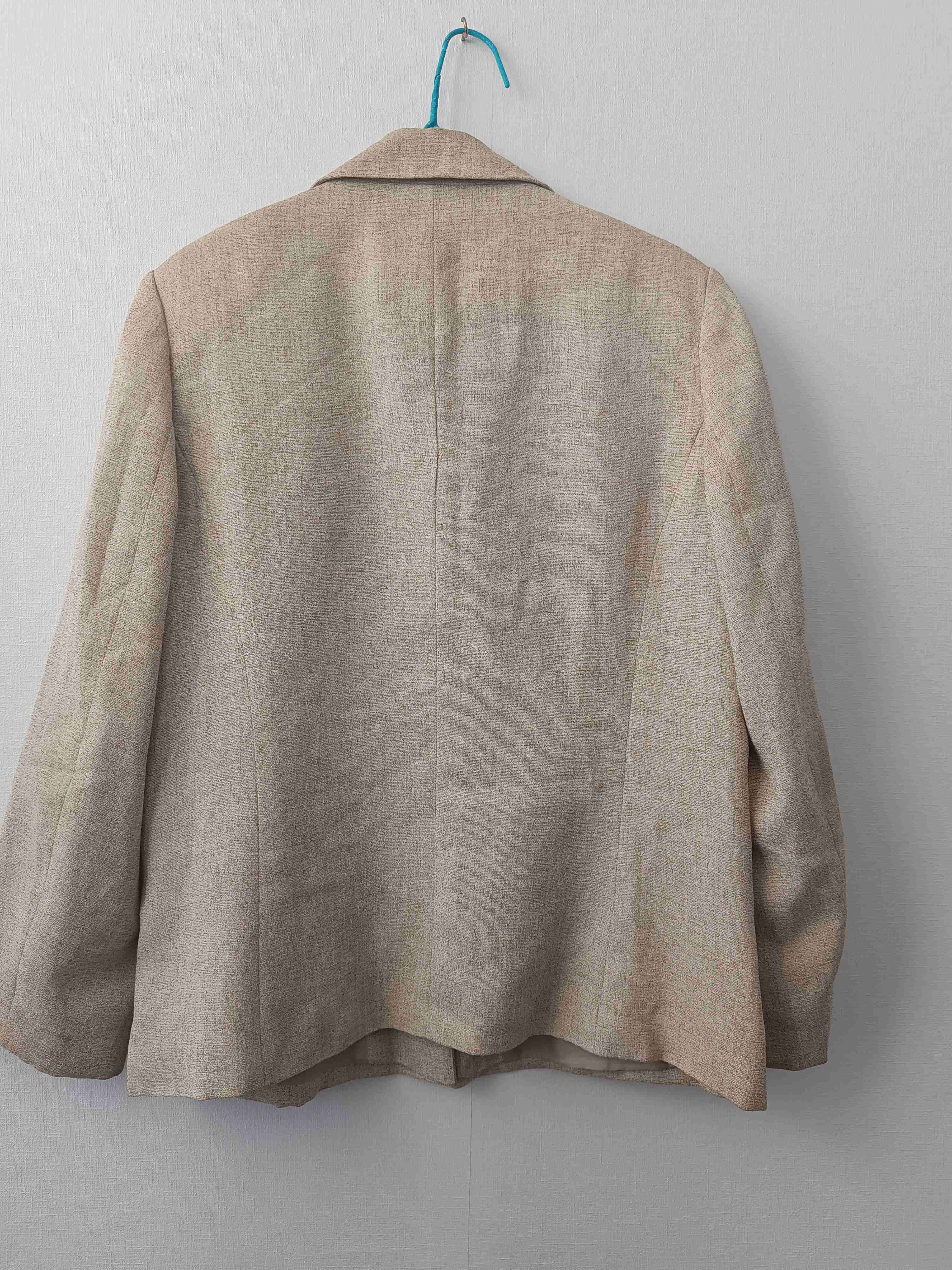 Blazer beige para mujer - miniatura 2