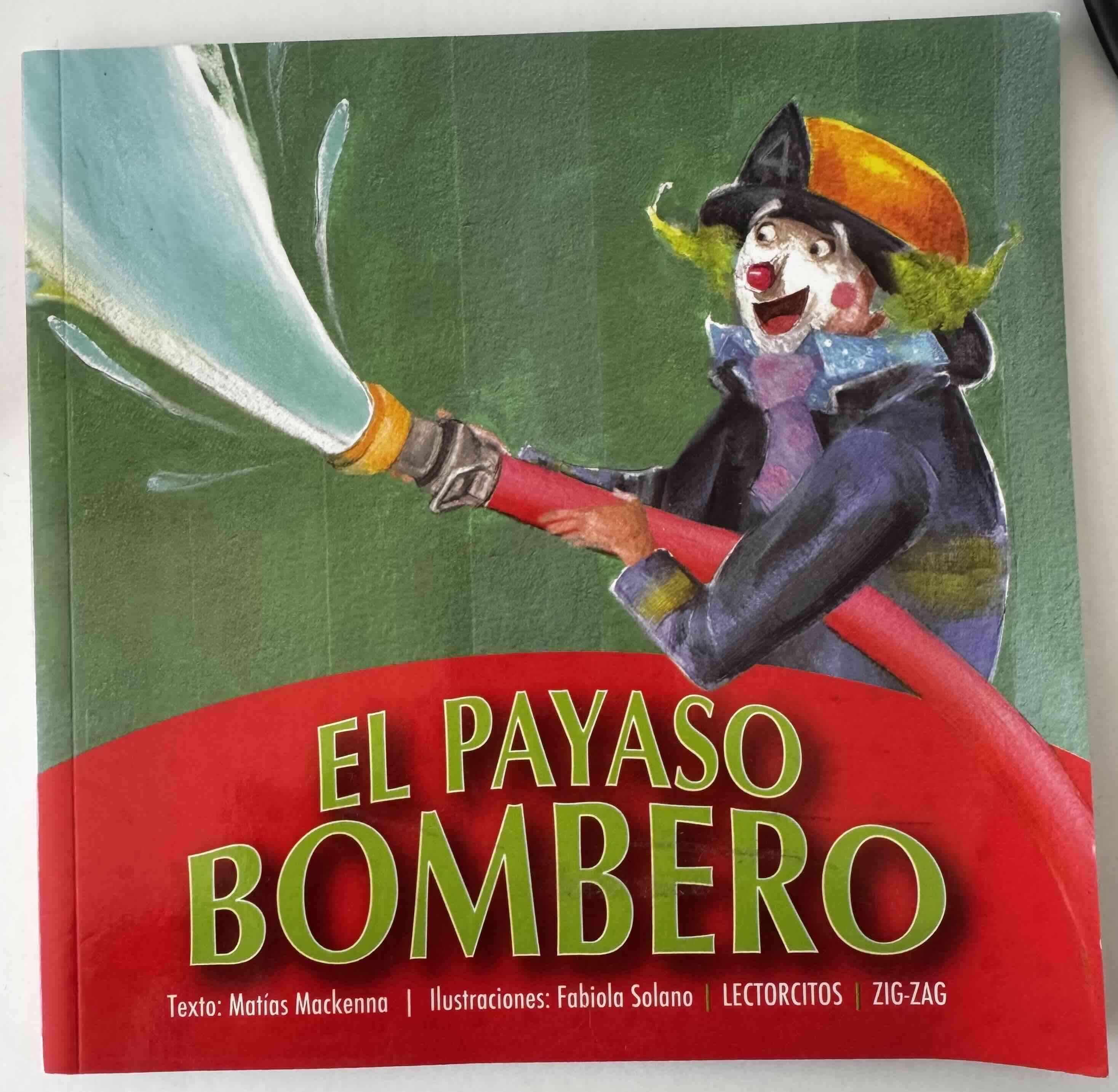 Libro El Payaso Bombero