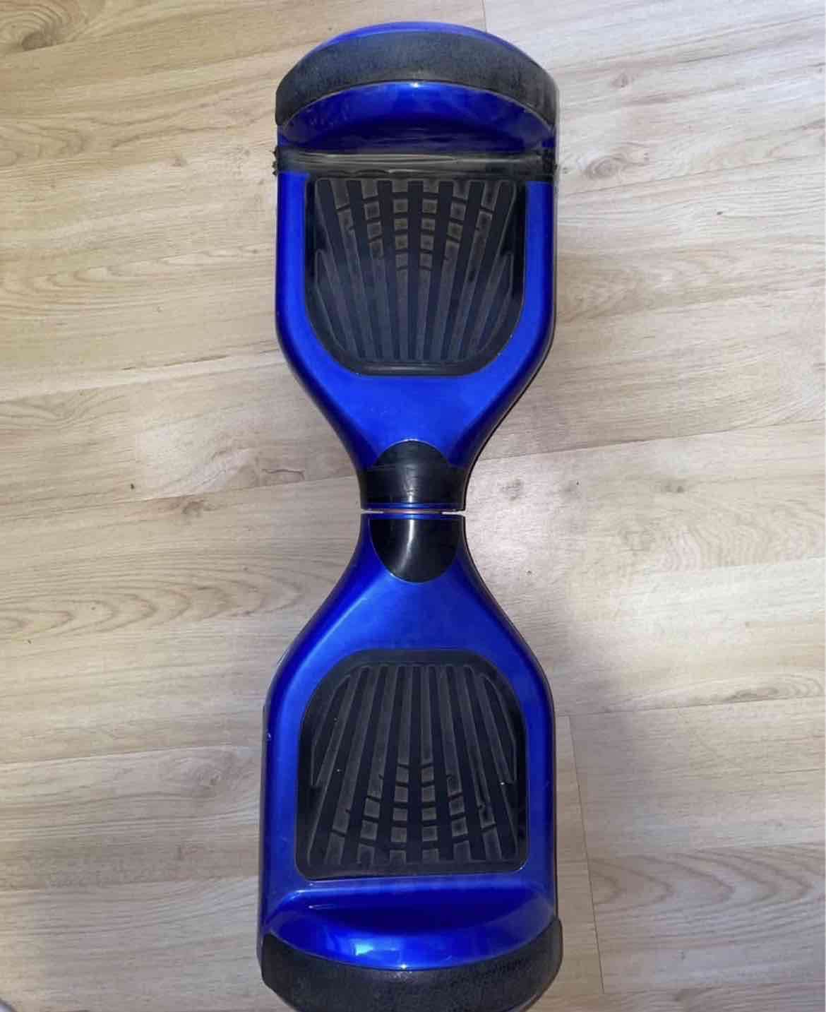 Hoverboard azul eléctrico