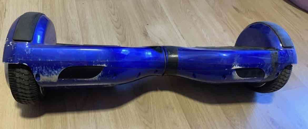 Hoverboard azul eléctrico - miniatura 2