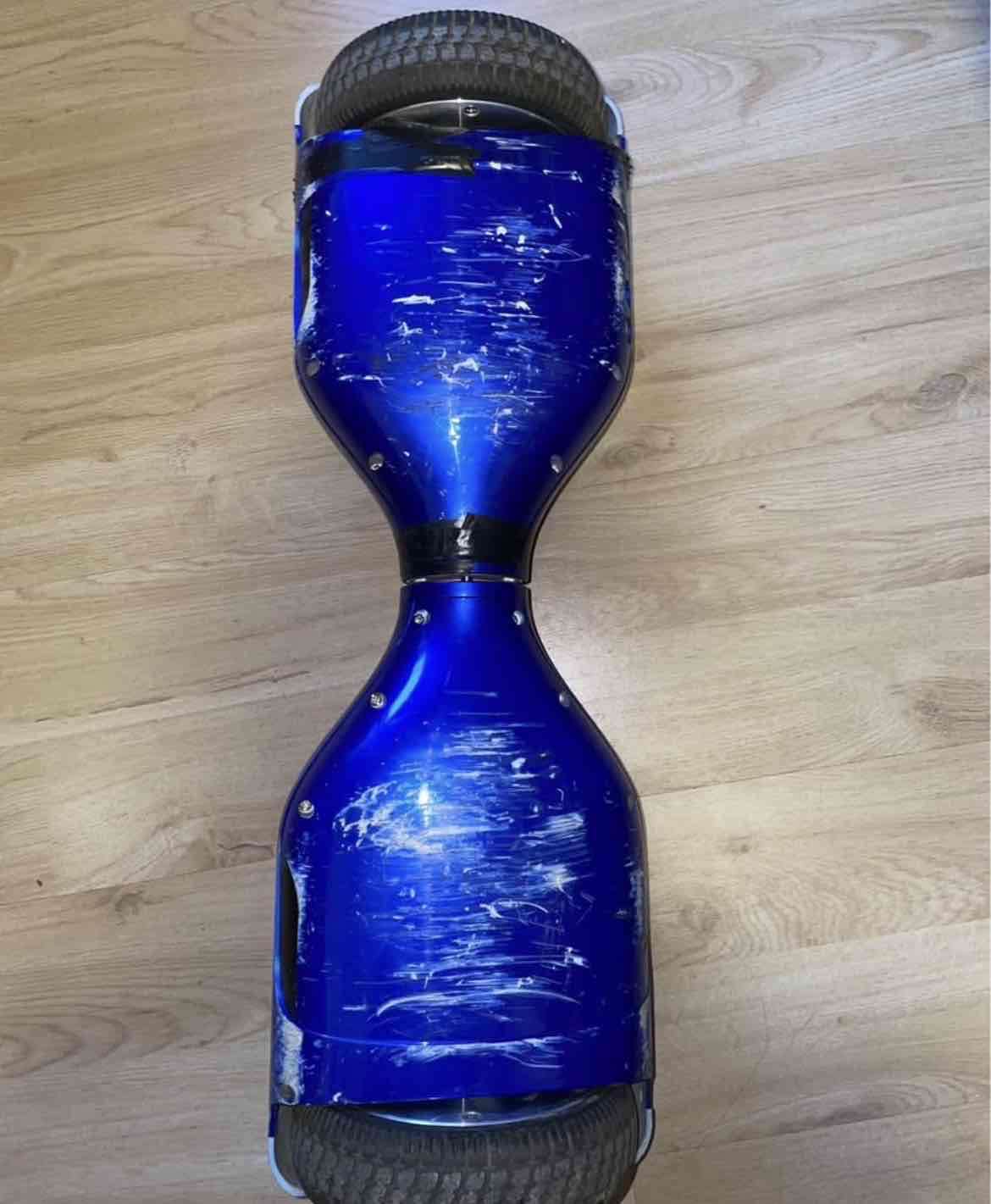 Hoverboard azul eléctrico - miniatura 3