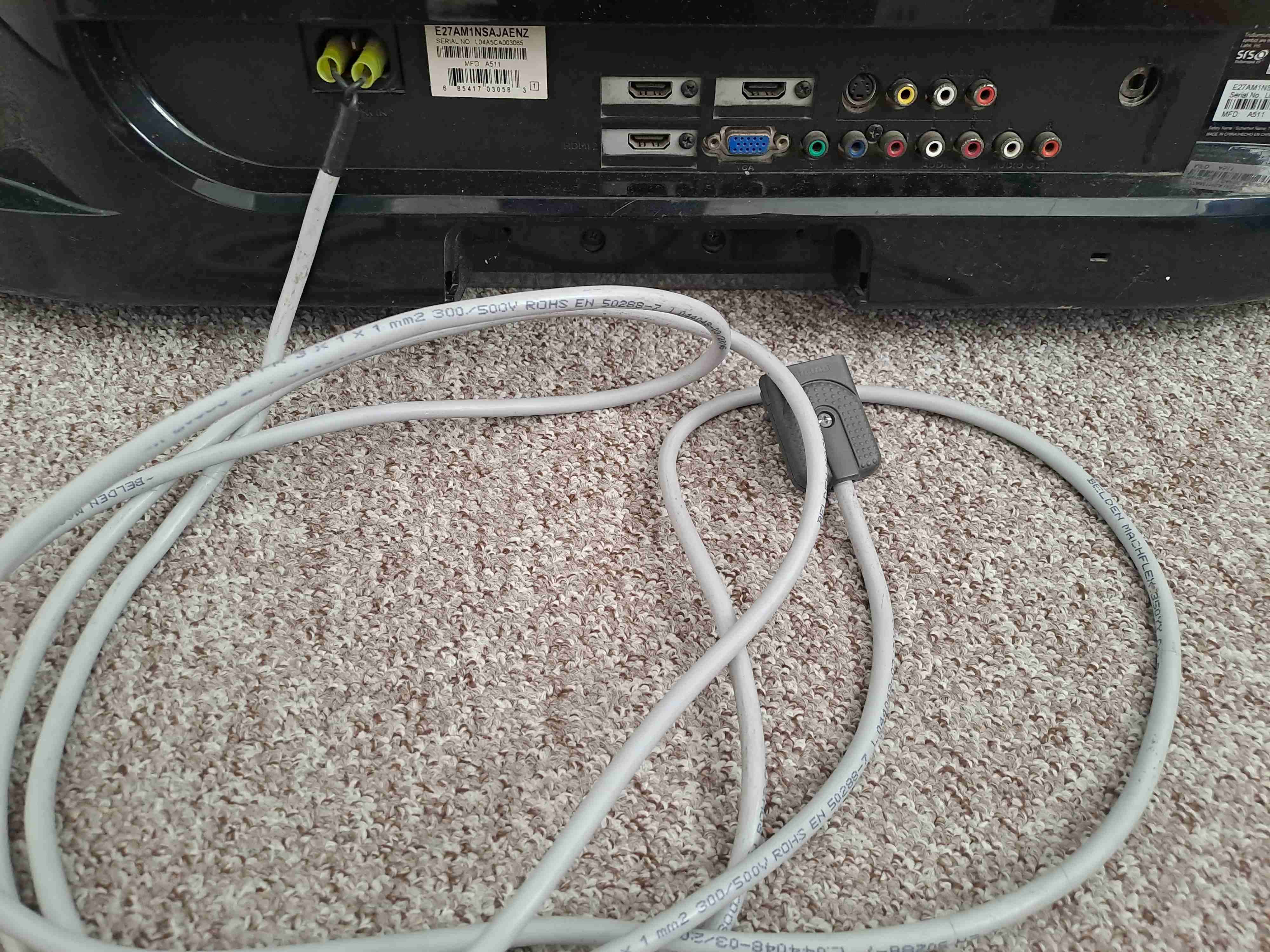 Tv 27 pulgadas negro 1080p - miniatura 4