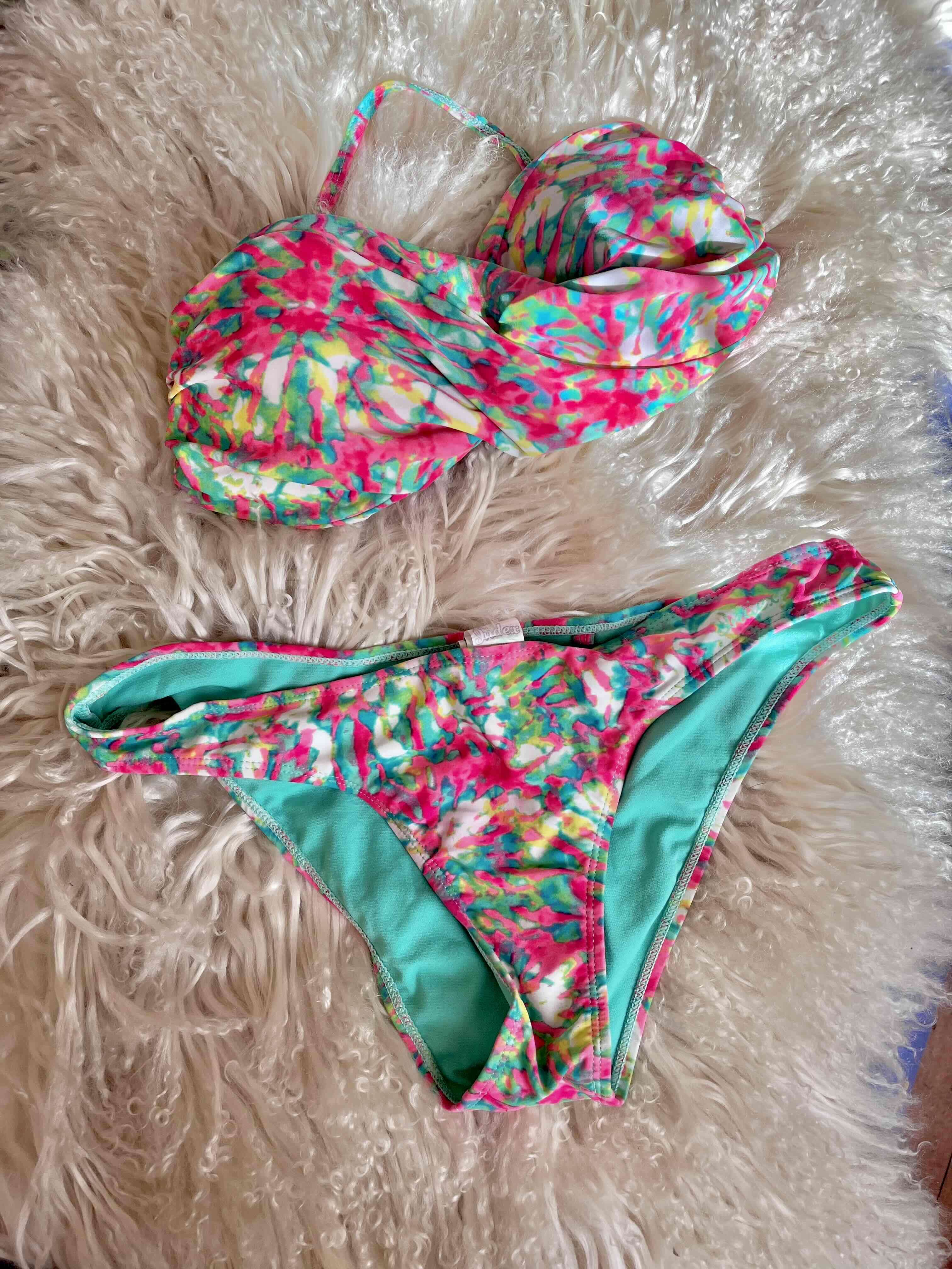 Bikini estampado colores vivos