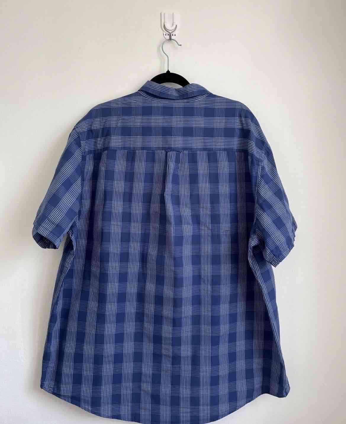 Camisa a cuadros azul - miniatura 4