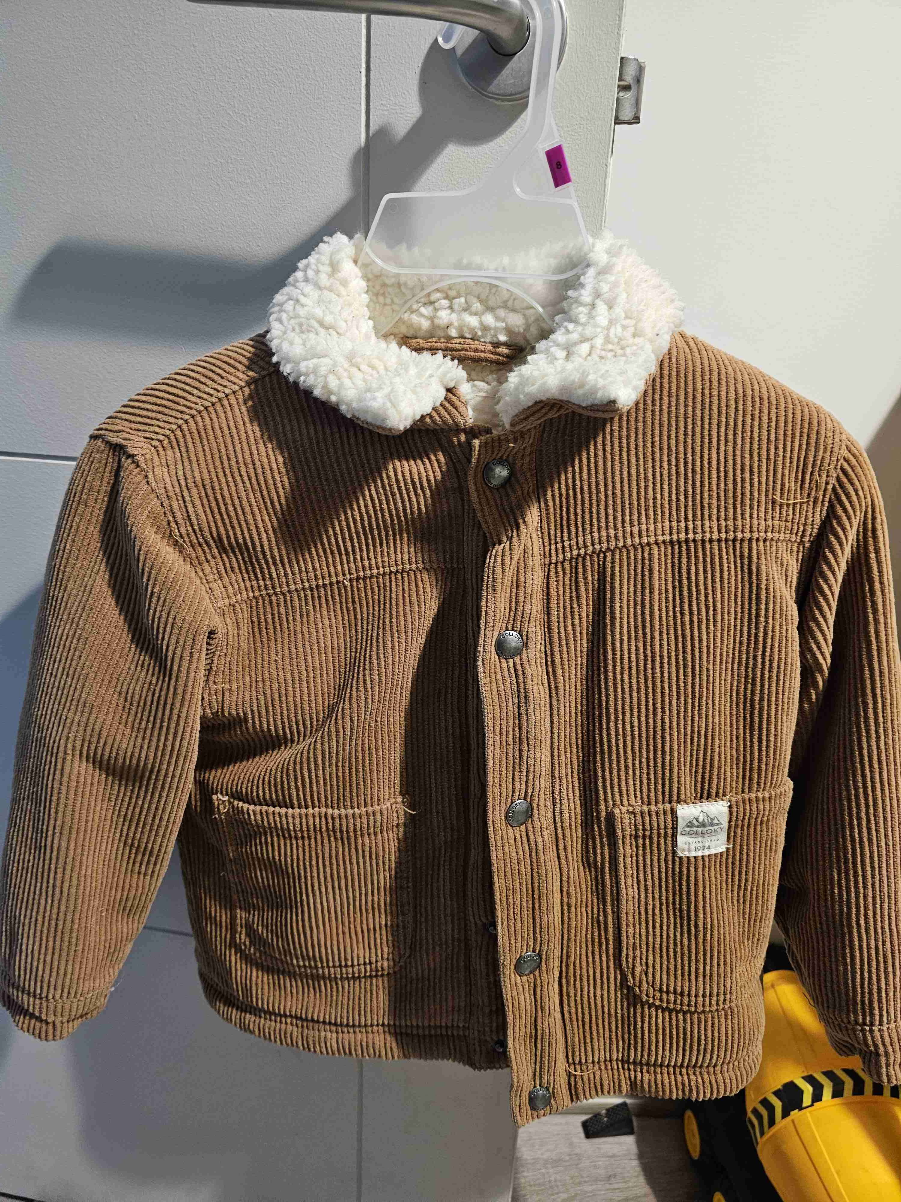 Chaqueta de cordero para niño