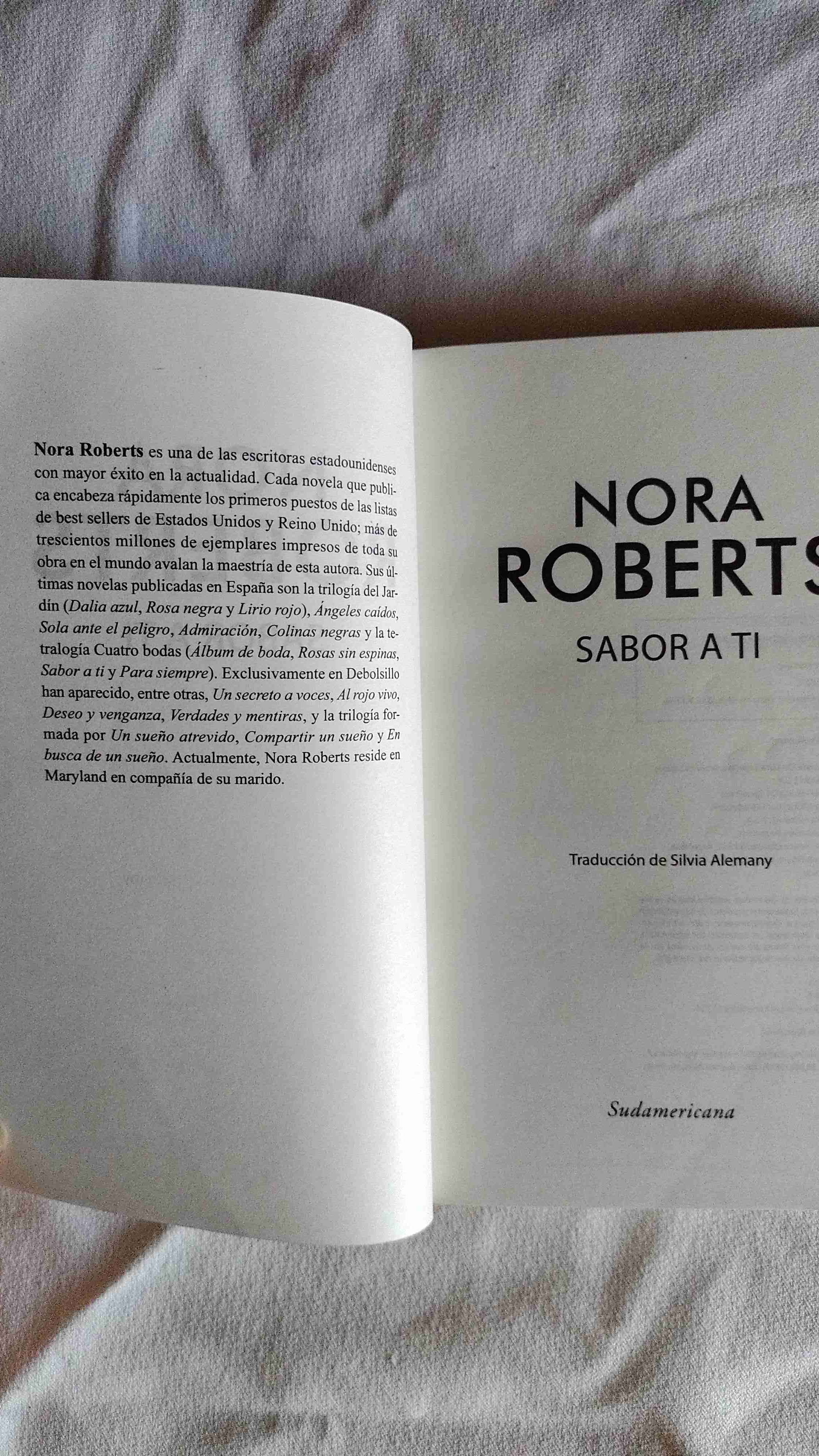 Libro 'Sabor a Ti' de Nora Roberts - miniatura 3