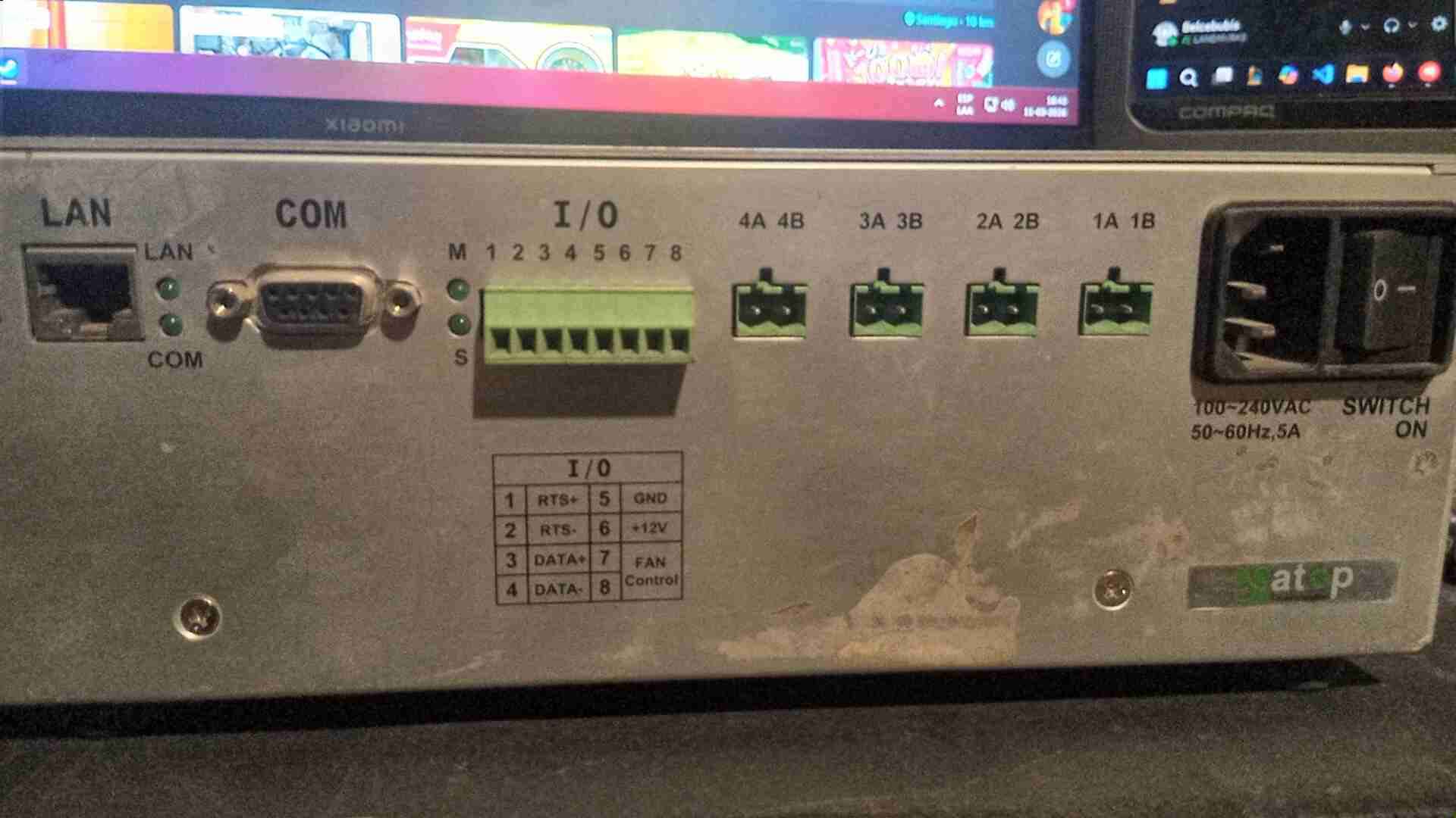 Controlador industrial atp