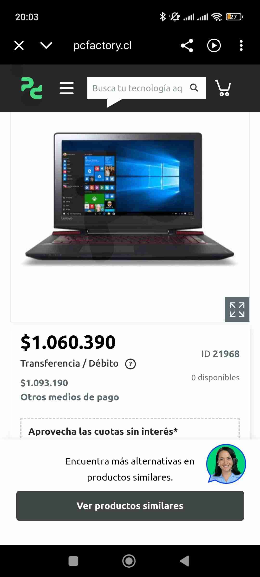 Notebook Lenovo Ideapad Y700