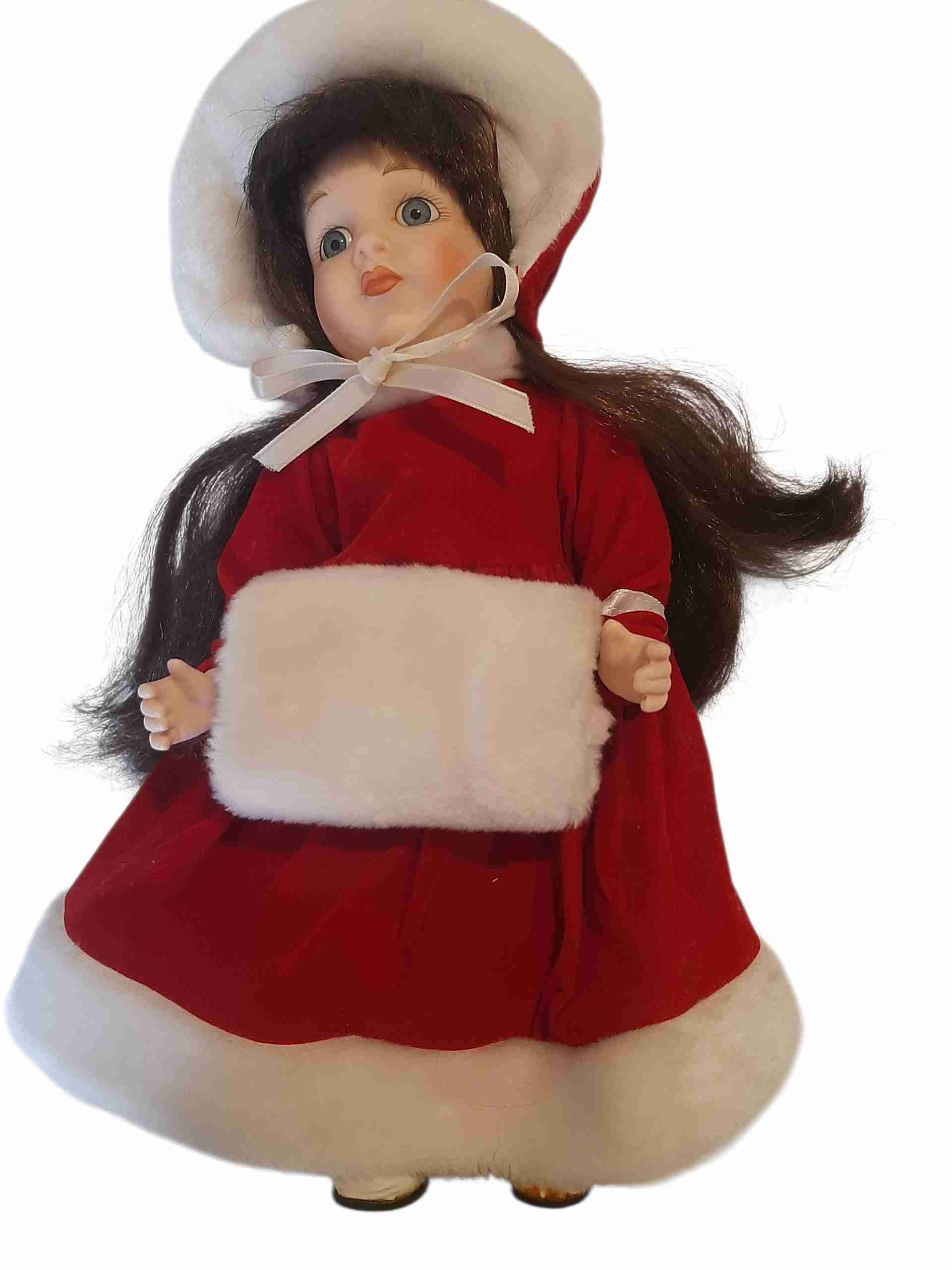 Muñeca de porcelana vintage Alberon - miniatura 2