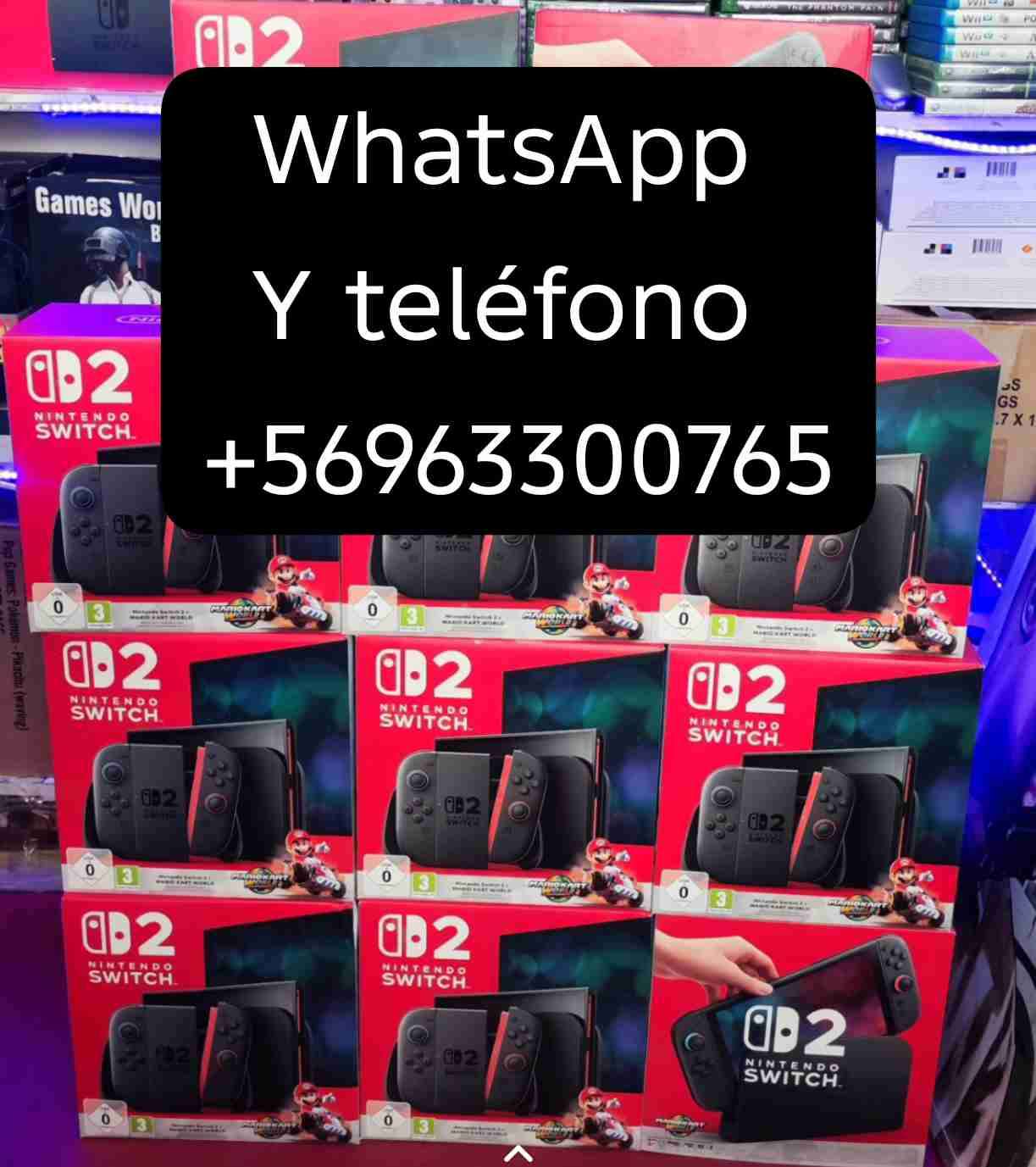 Nintendo switch 2 con el Mario kart world nuevos - miniatura 4