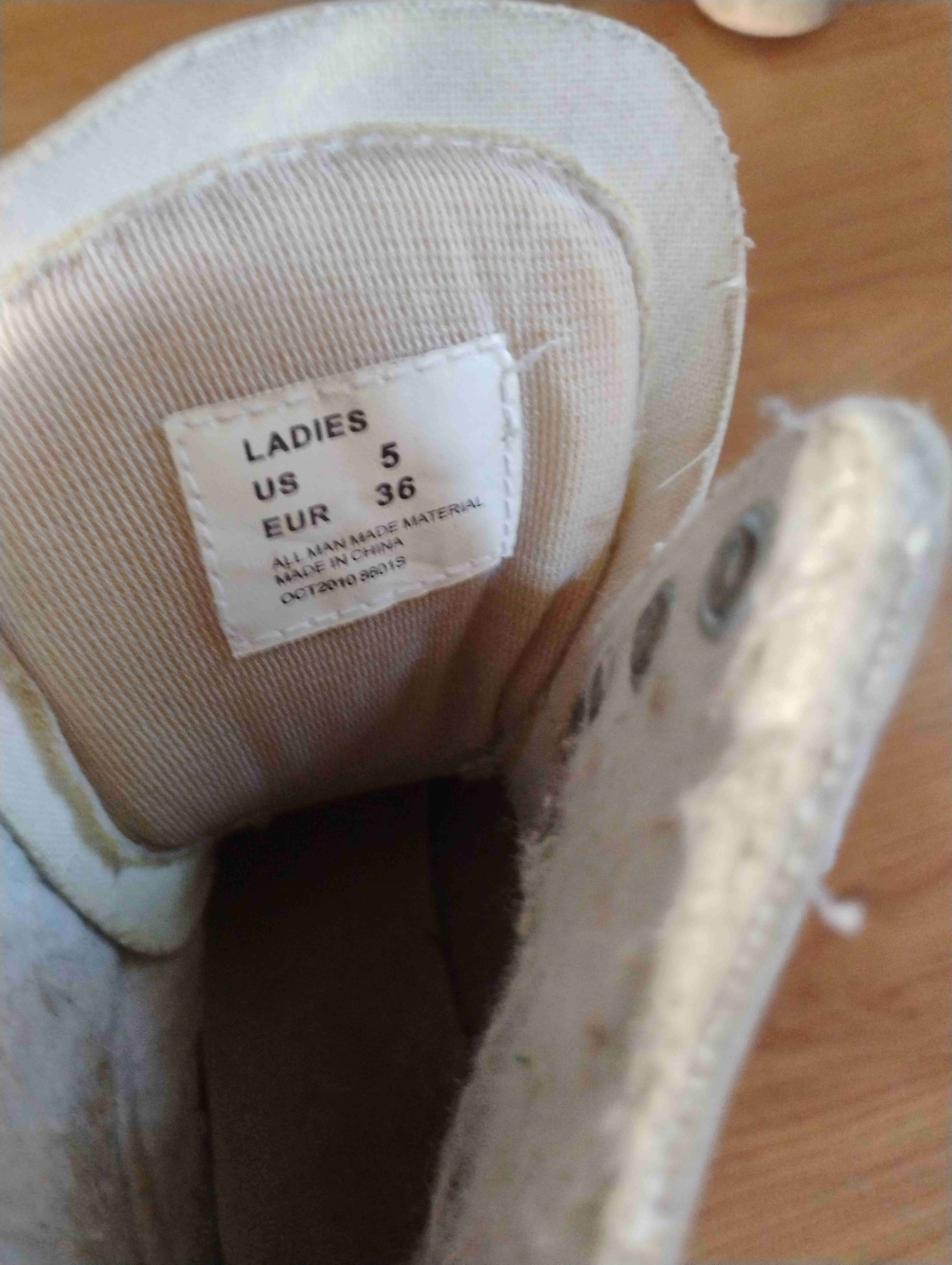 Patines de 4 ruedas blancos 36 - miniatura 3