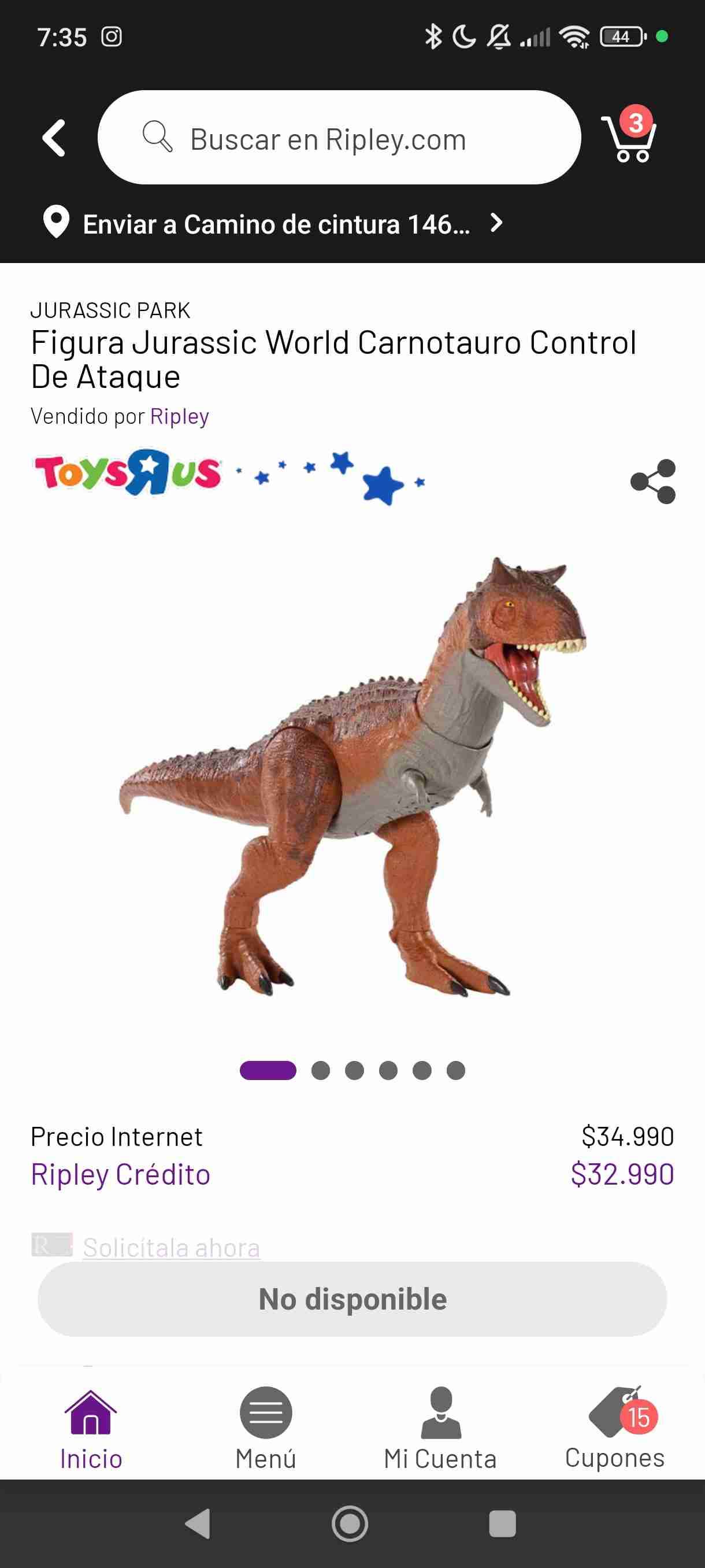 Figuras de dinosaurios plásticas - miniatura 6