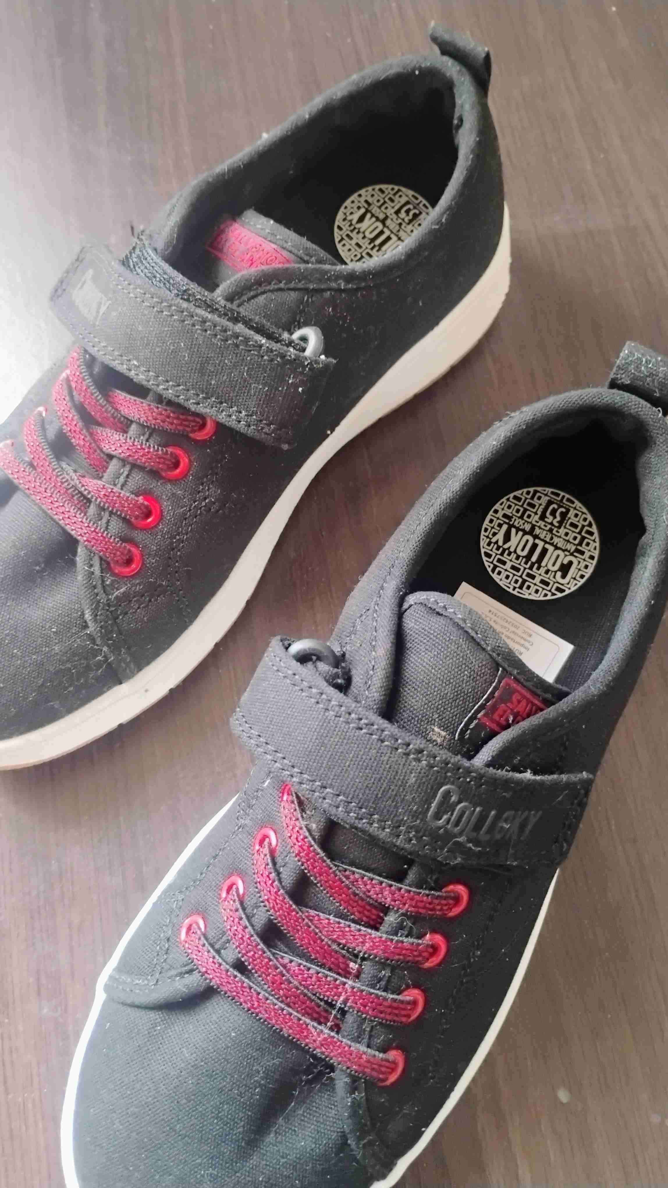 Zapatillas negras nro 35 niño/a - miniatura 2