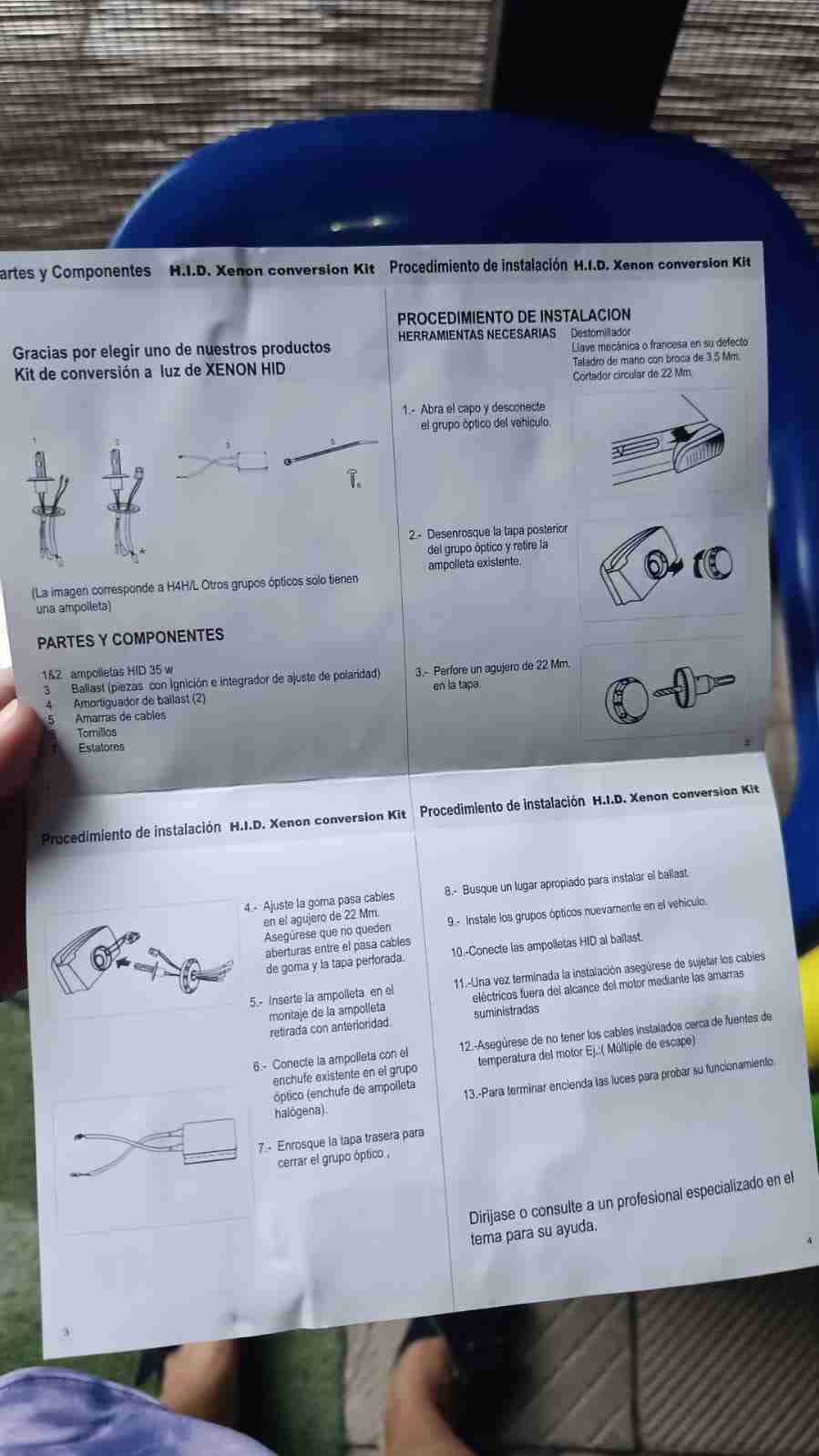 Kit de luces EPX Xenón 9004 - miniatura 4