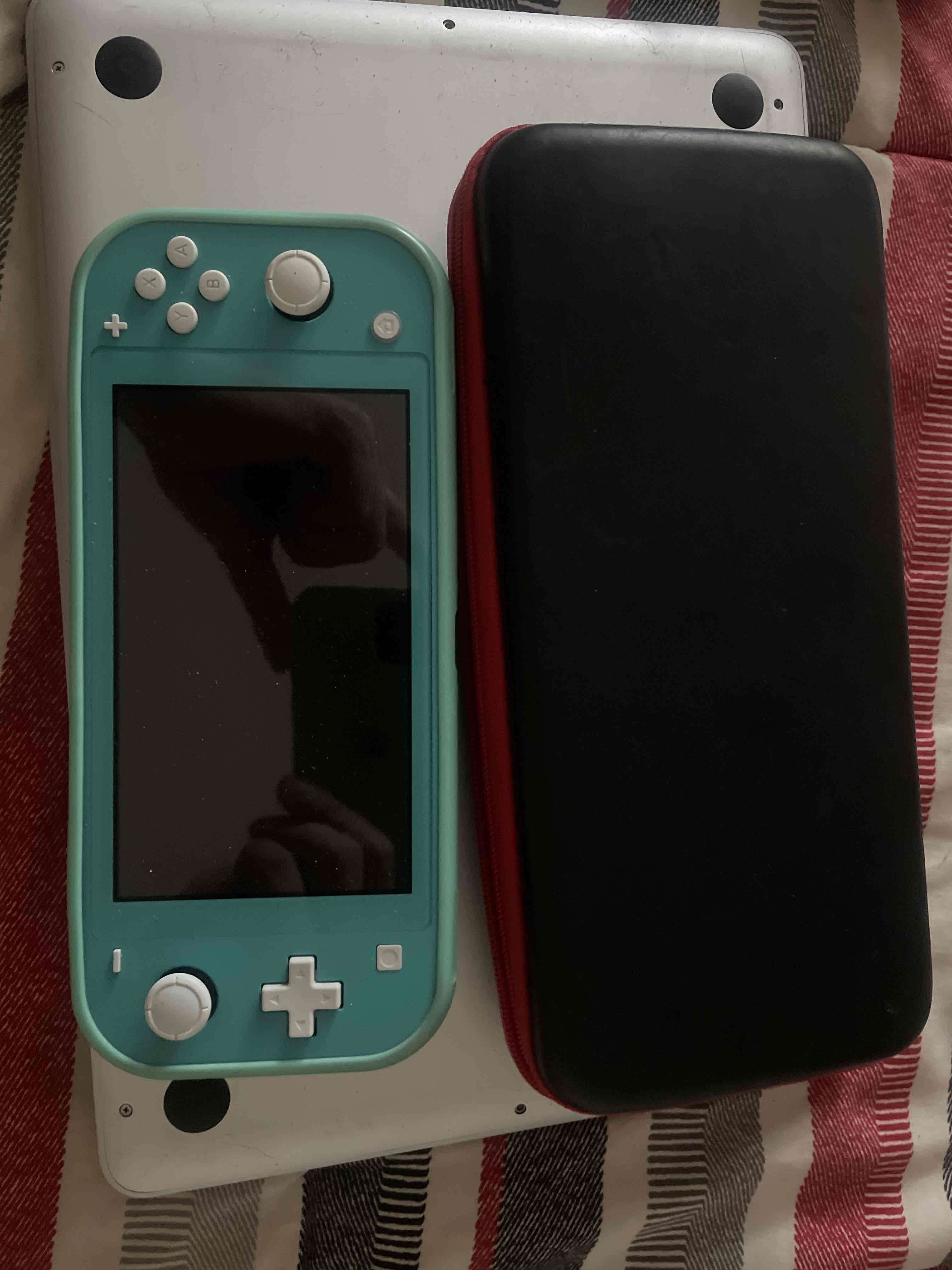 Nintendo switch lite turquesa en perfecto estado - miniatura 5