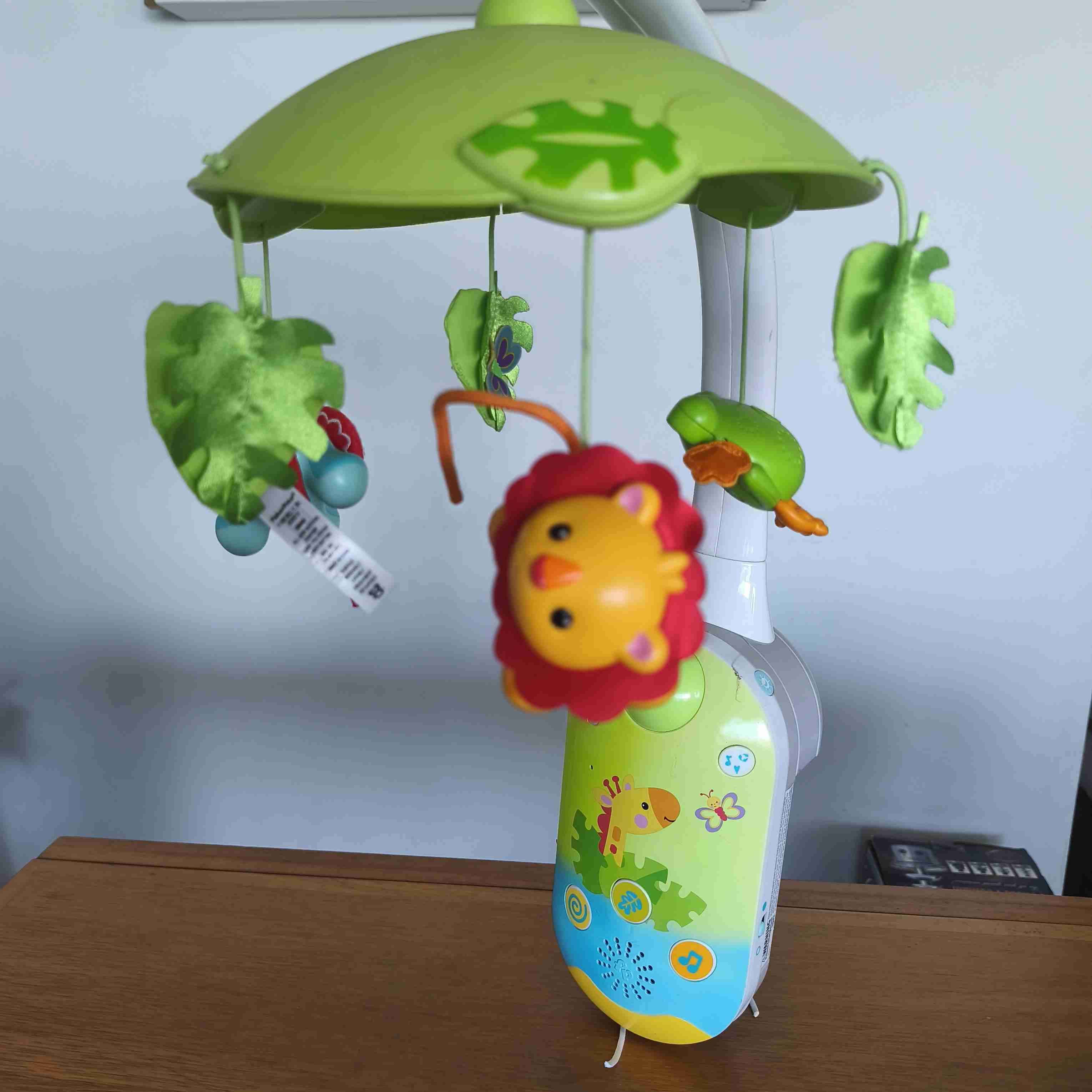 Móvil musical para cuna