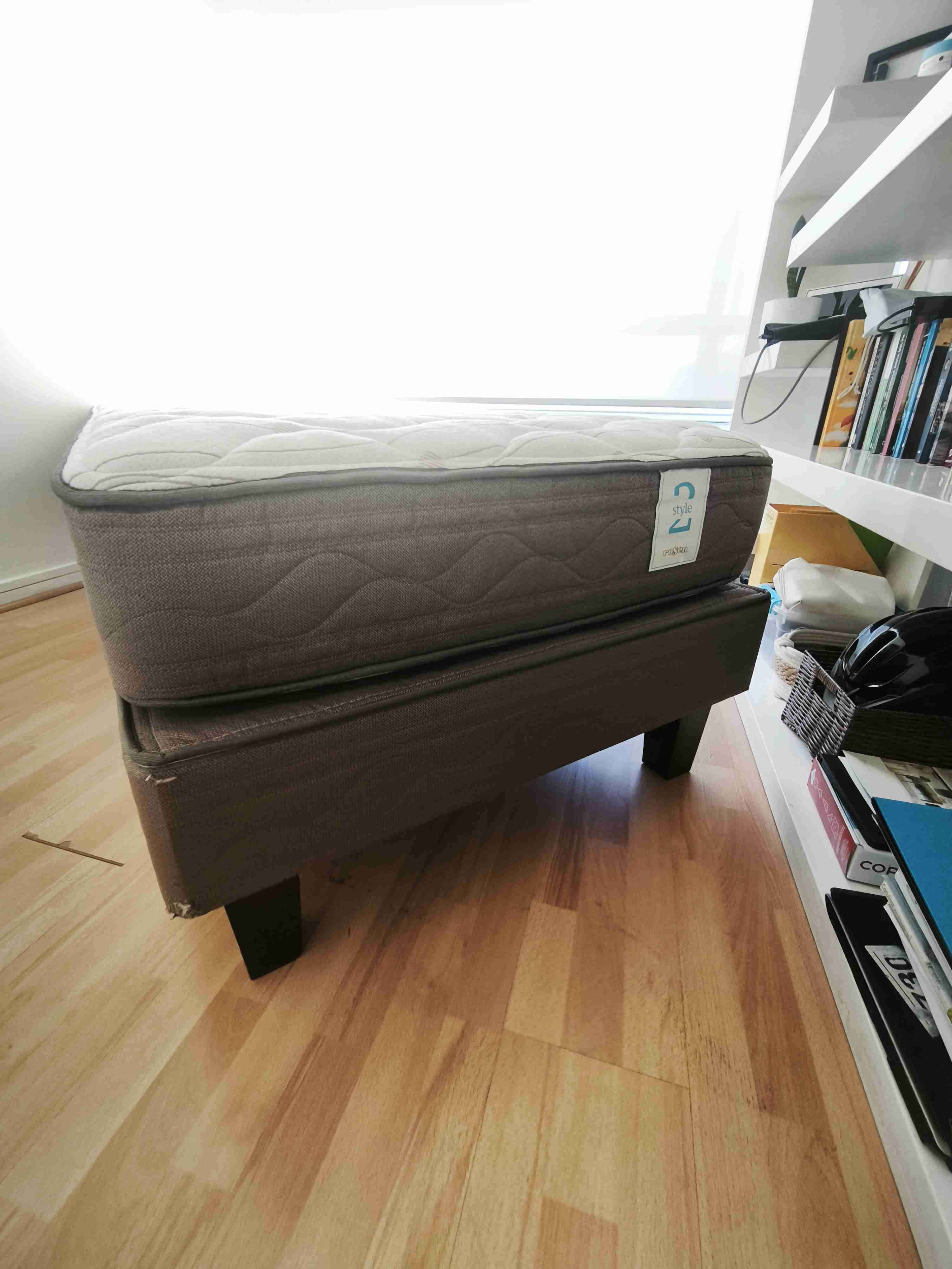 Cama individual con colchón Rosen - miniatura 2