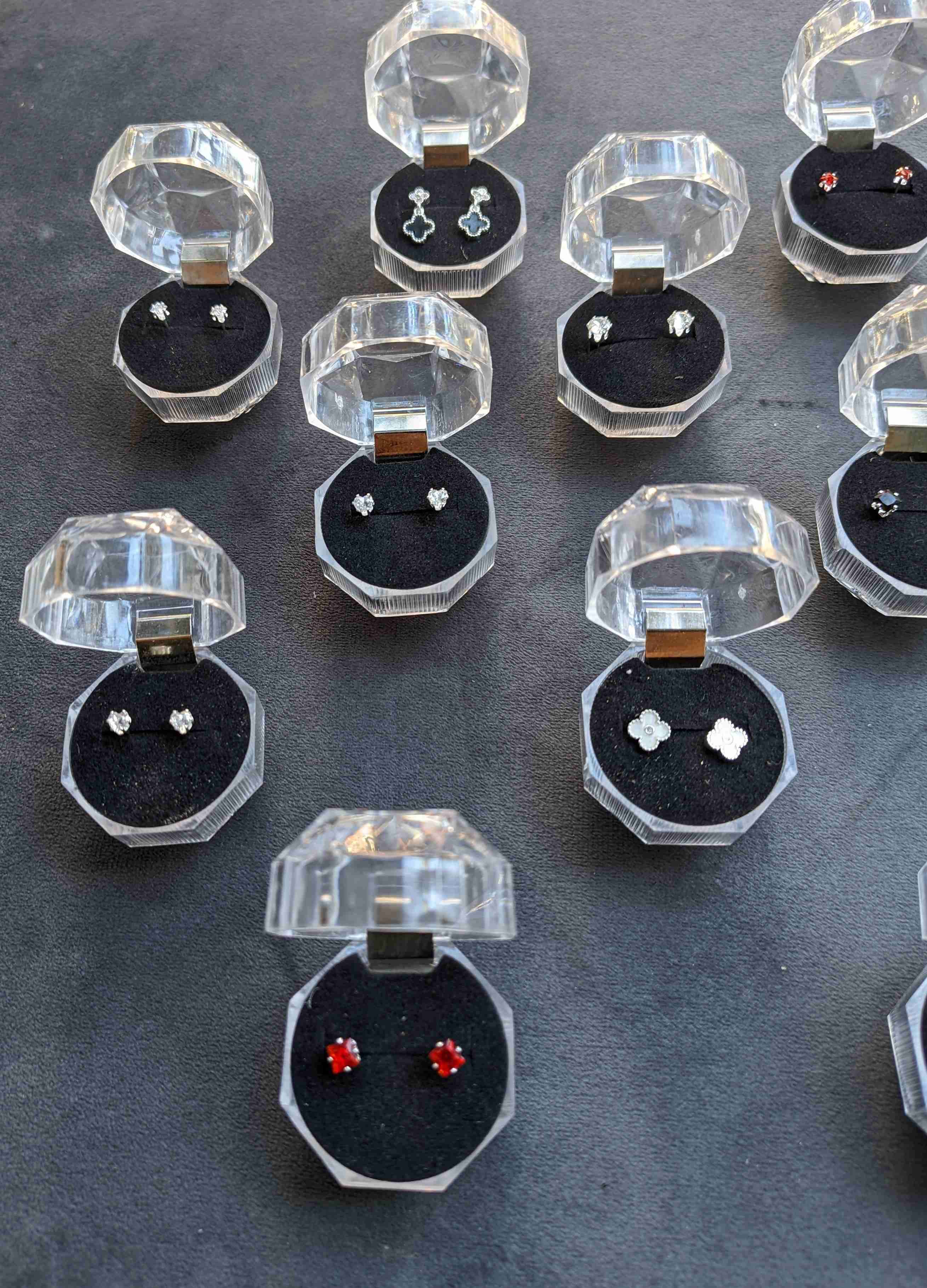 Aros de plata ley 925