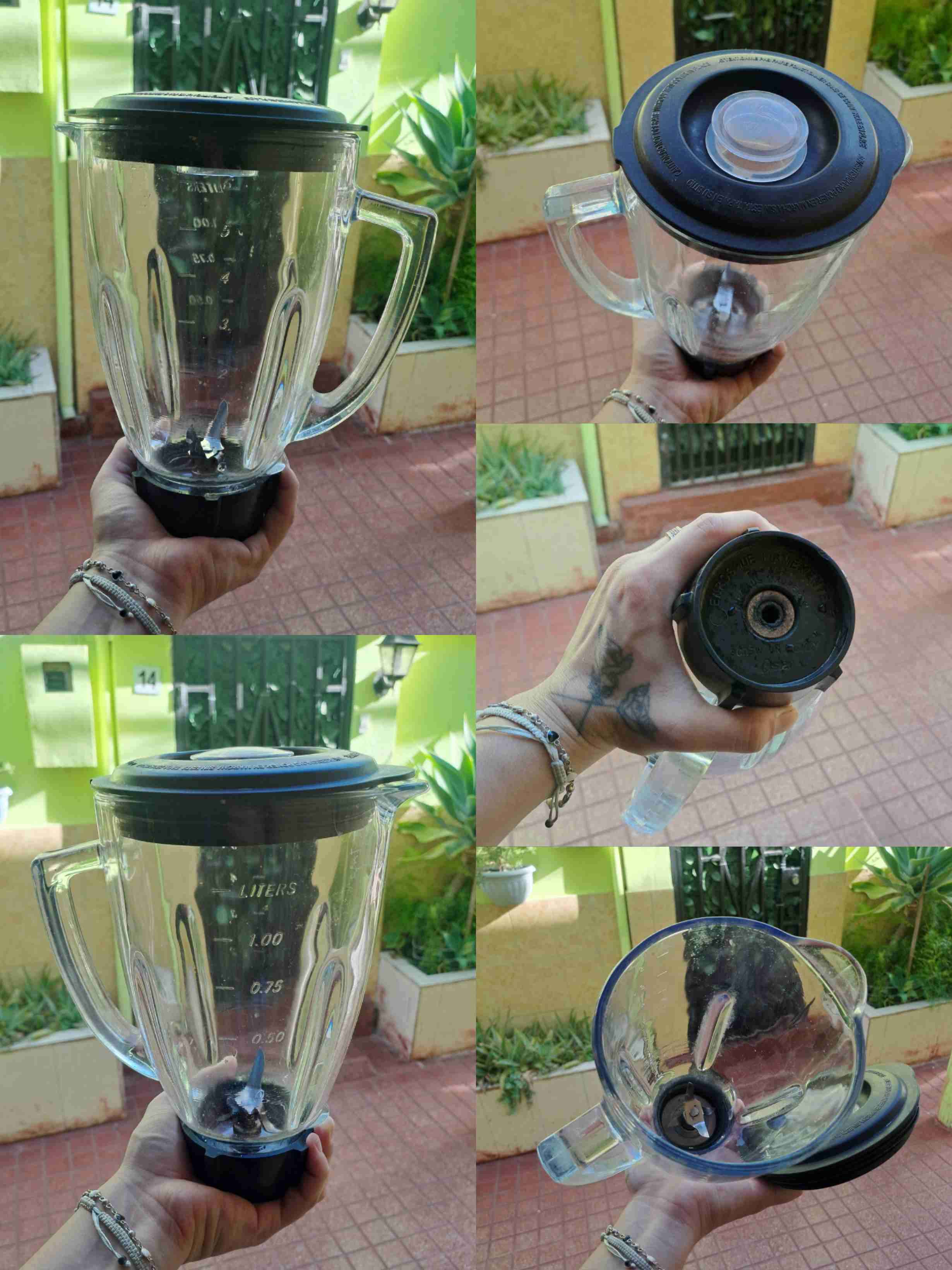 Vaso de Vidrio para Licuadora Oster